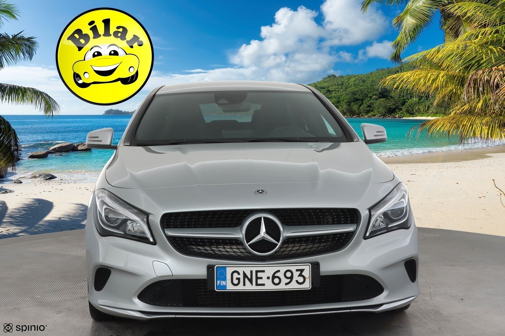Mercedes-Benz CLA 2019 180 A Star Edition - | LED | Puolinahat | Sporttipenkit | P.kamera | Vakkari | Apple & Android | Lohko+sisähaara | IHC | Merkkihuollettu | 2x renkaat aluin | Suomiauto | 