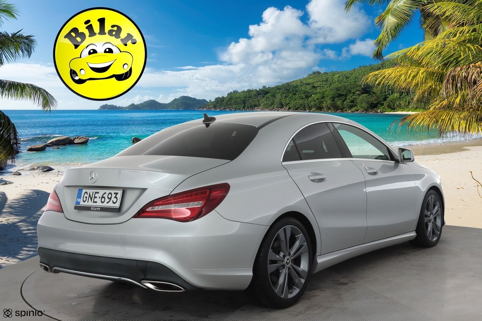 Mercedes-Benz CLA 2019 180 A Star Edition - | LED | Puolinahat | Sporttipenkit | P.kamera | Vakkari | Apple & Android | Lohko+sisähaara | IHC | Merkkihuollettu | 2x renkaat aluin | Suomiauto | 