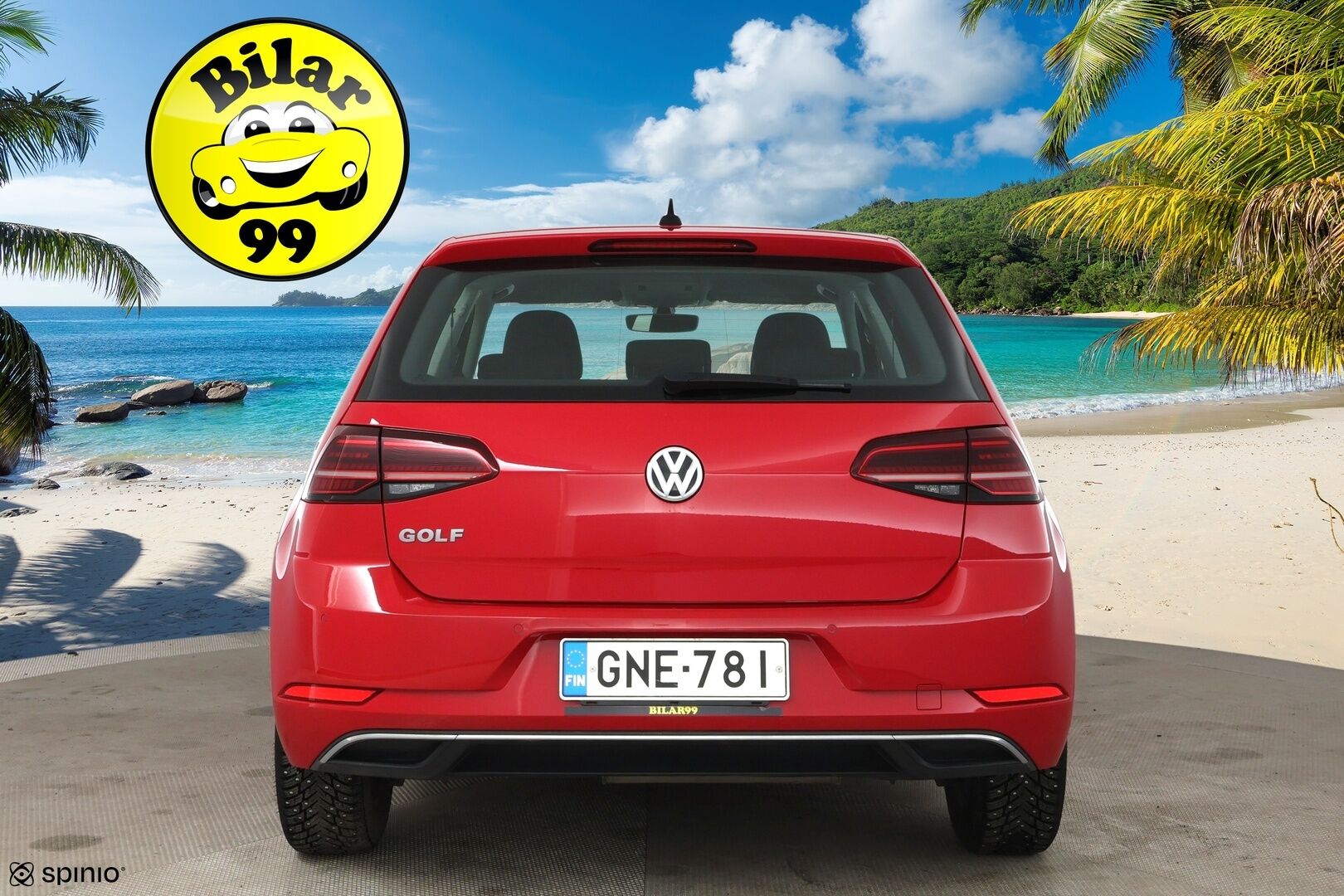 Volkswagen Golf 2018 Comfortline 1,6 TDI SCR 85 kW (115 hv) DSG-aut / Suomi-Auto / Adapt. Vakkari / P. Kamera / Webasto - 2-omisteinen / P.Tutkat