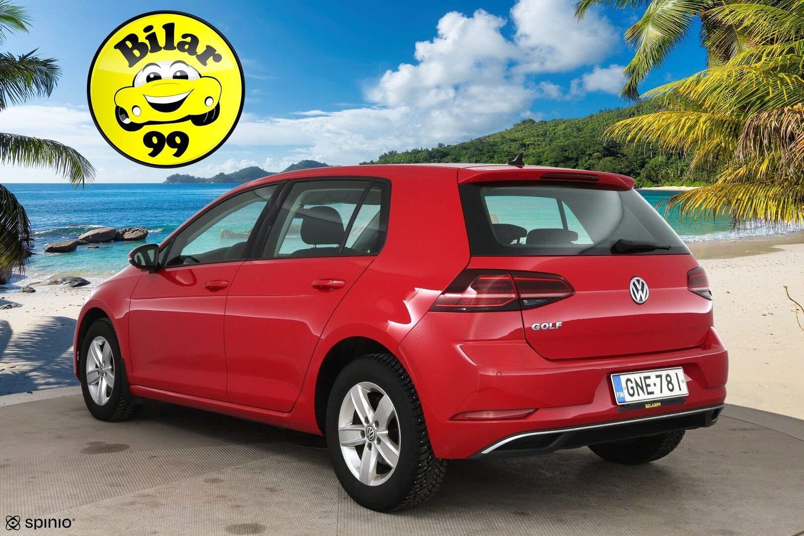 Volkswagen Golf 2018 Comfortline 1,6 TDI SCR 85 kW (115 hv) DSG-aut / Suomi-Auto / Adapt. Vakkari / P. Kamera / Webasto - 2-omisteinen / P.Tutkat