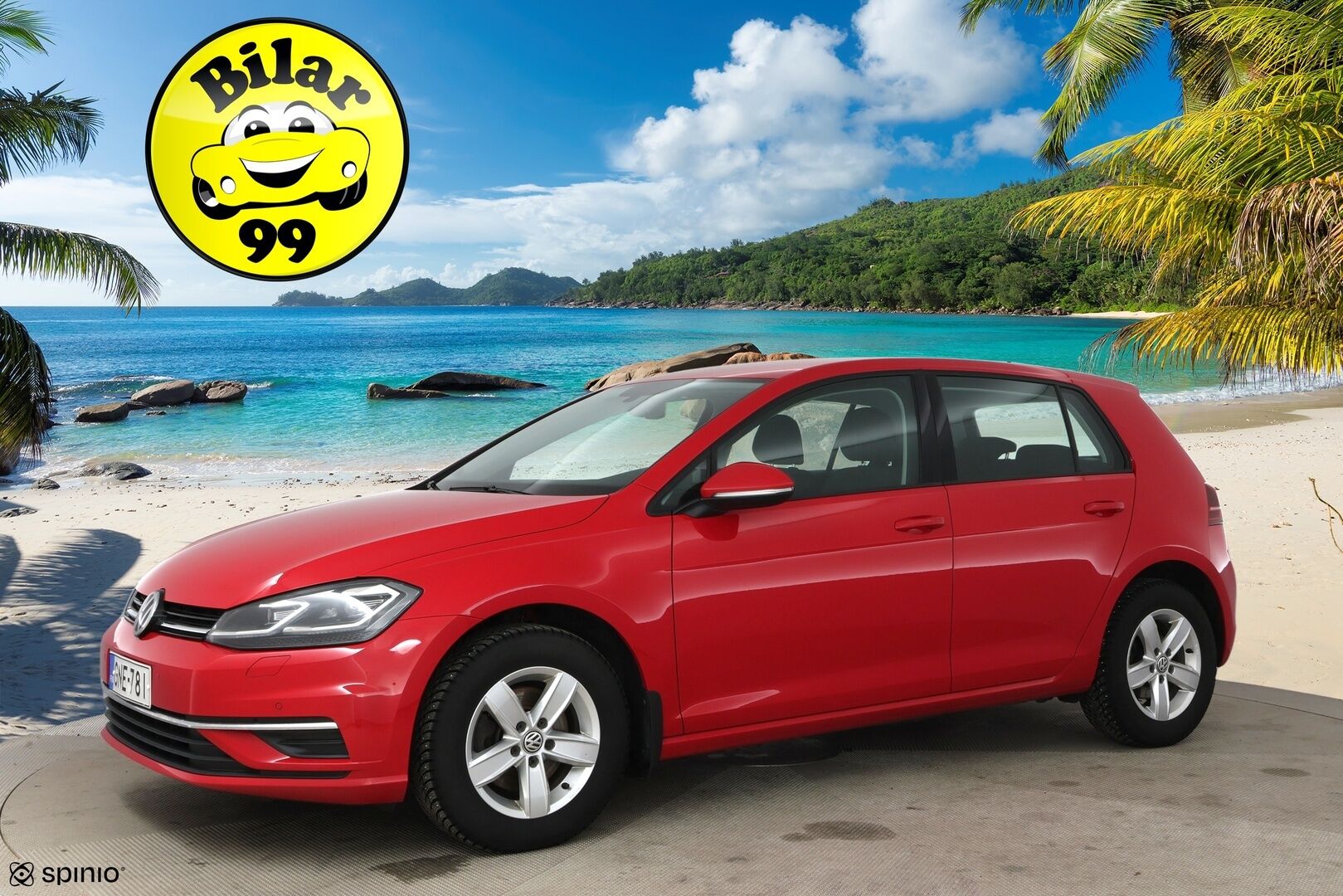 Volkswagen Golf 2018 Comfortline 1,6 TDI SCR 85 kW (115 hv) DSG-aut / Suomi-Auto / Adapt. Vakkari / P. Kamera / Webasto - 2-omisteinen / P.Tutkat