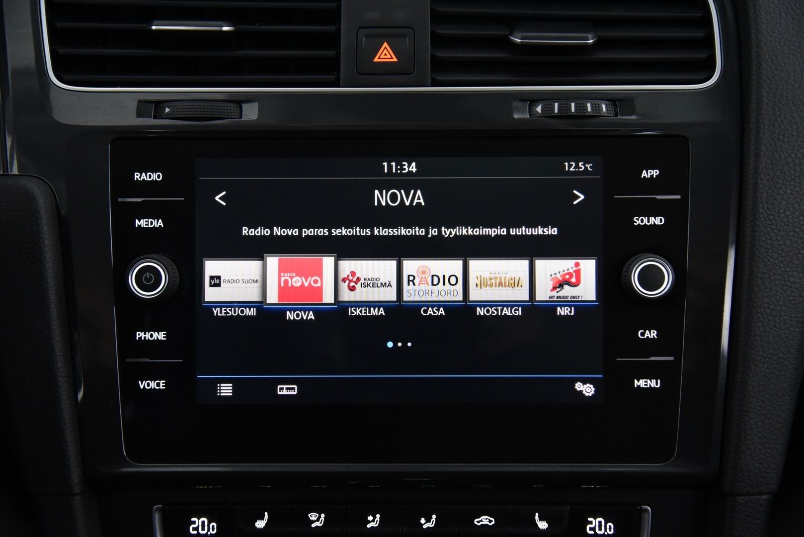 Volkswagen Golf 2018 Comfortline 1,6 TDI SCR 85 kW (115 hv) DSG-aut / Suomi-Auto / Adapt. Vakkari / P. Kamera / Webasto - 2-omisteinen / P.Tutkat