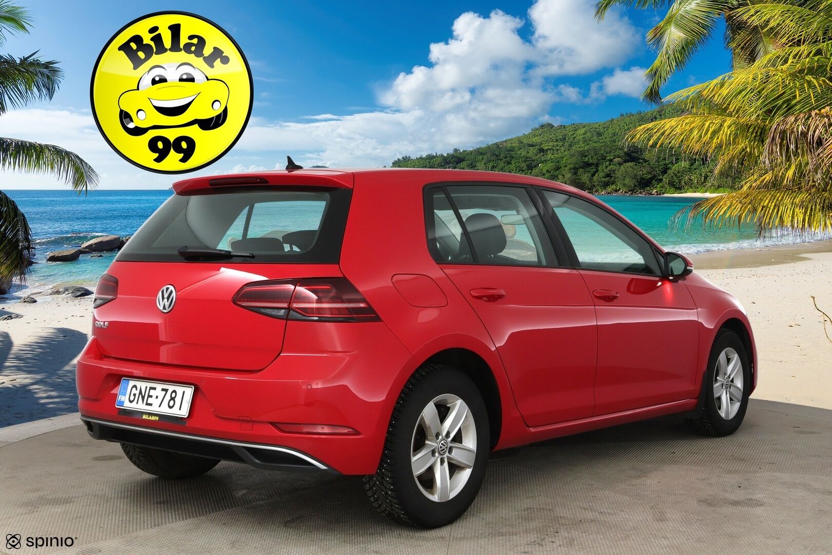 Volkswagen Golf 2018 Comfortline 1,6 TDI SCR 85 kW (115 hv) DSG-aut / Suomi-Auto / Adapt. Vakkari / P. Kamera / Webasto - 2-omisteinen / P.Tutkat