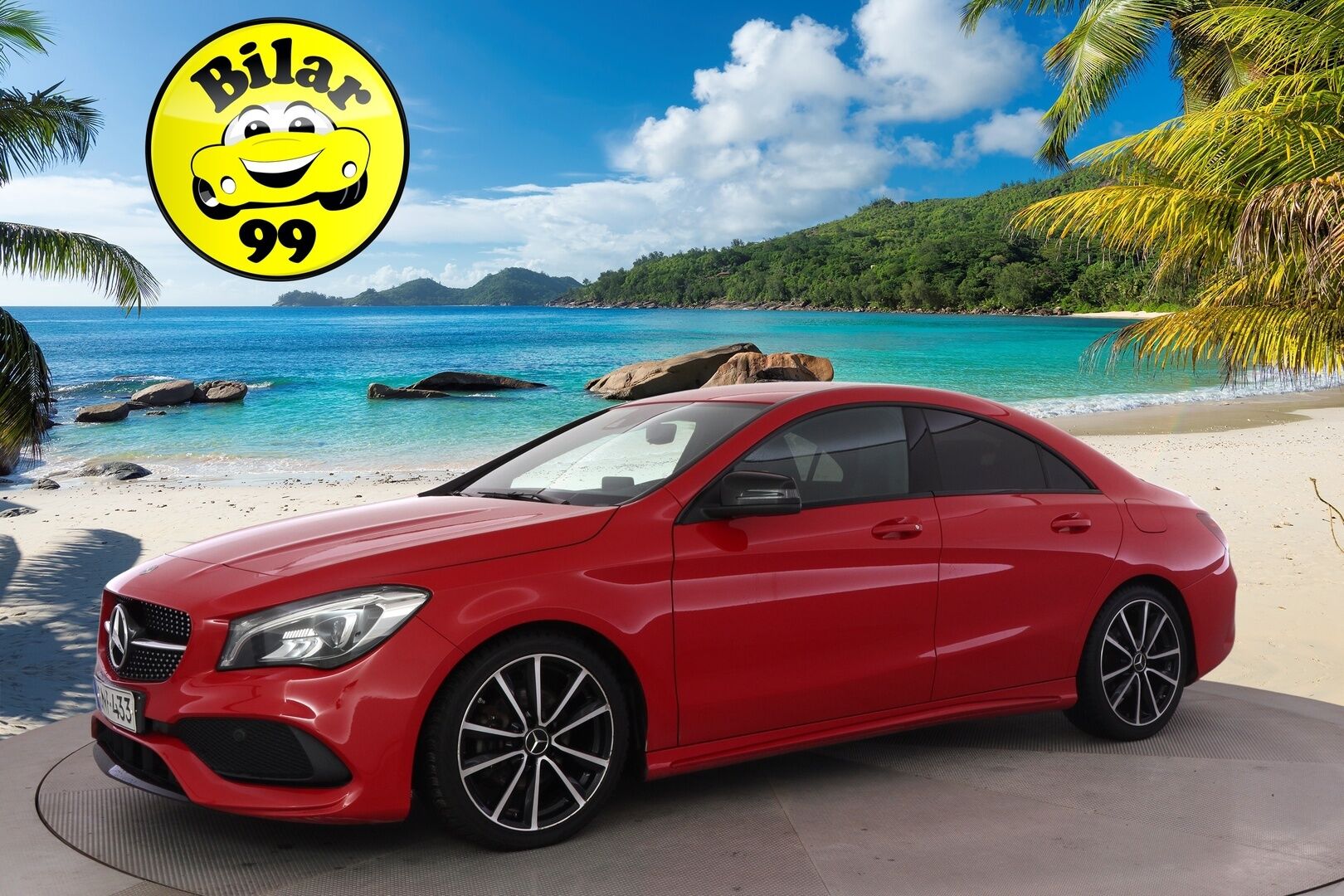 Mercedes-Benz CLA 2019 180 A Business AMG *Night paketti / Vakkari / P. Kamera / LED High Performance / Juuri huollettu* - Suomi-auto / Hyvä huoltohistoria / 2x renkaat alkuperäisillä vanteilla - HULLU BLACKWEEK KORKOTARJOUS 2,49%