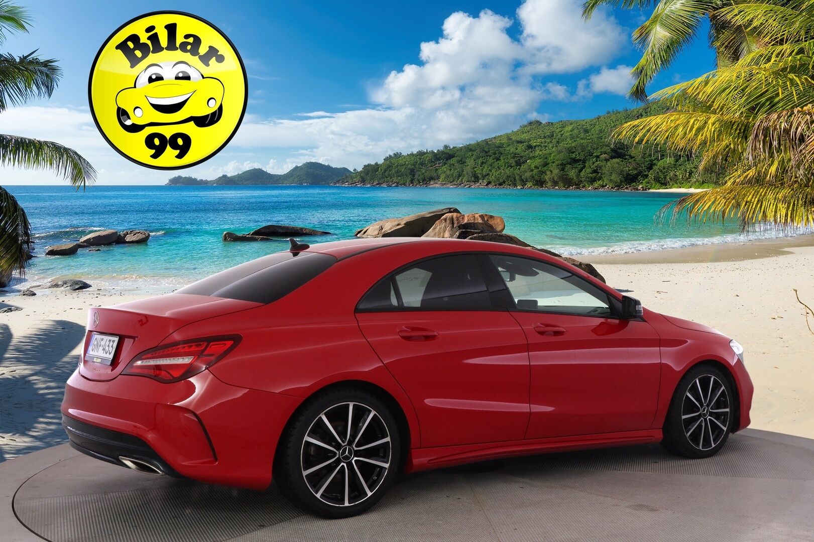 Mercedes-Benz CLA 2019 180 A Business AMG *Night paketti / Vakkari / P. Kamera / LED High Performance / Juuri huollettu* - Suomi-auto / Hyvä huoltohistoria / 2x renkaat alkuperäisillä vanteilla - HULLU BLACKWEEK KORKOTARJOUS 2,49%