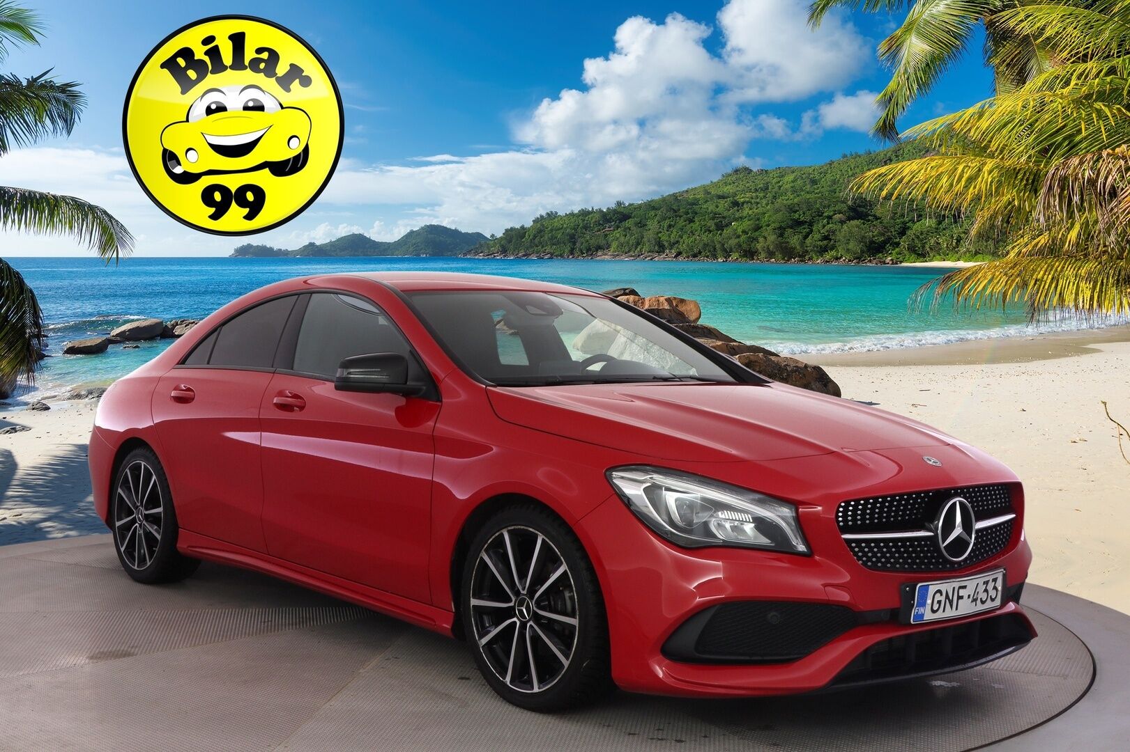 Mercedes-Benz CLA 2019 180 A Business AMG *Night paketti / Vakkari / P. Kamera / LED High Performance / Juuri huollettu* - Suomi-auto / Hyvä huoltohistoria / 2x renkaat alkuperäisillä vanteilla - HULLU BLACKWEEK KORKOTARJOUS 2,49%