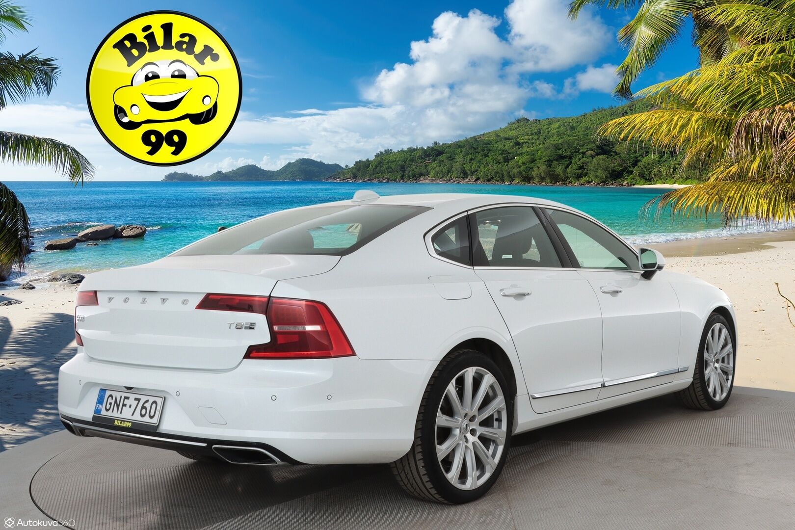 Volvo S90 2018 T8 AWD Business Inscription PRO A ** Adapt.vakkari / B&O / HUD / Full LED / Muistipenkit / Kattoluukku / 360 kamera / Four C - 3,99 % KORKOTARJOUS TÄHÄN AUTOON - Nahkasisusta / Webasto / Navi / Keyless 