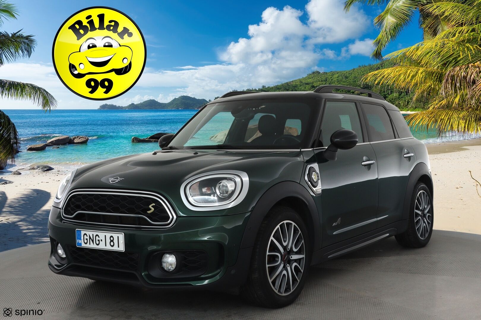 MINI Countryman 2019 Cooper SE ALL4 Maximise John Cooper Works-edition *H&K / HUD / ACC / Panorama / LED / P.Kamera / Sportpenkki Muistilla* - Suomi-auto / 2x Latauskaapelit / Hyvät varusteet