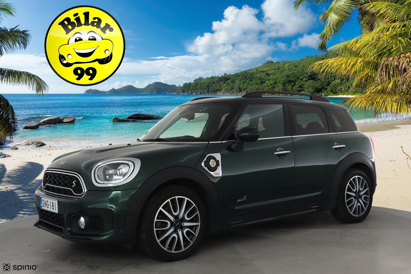 MINI Countryman 2019 Cooper SE ALL4 Maximise John Cooper Works-edition *H&K / HUD / ACC / Panorama / LED / P.Kamera / Sportpenkki Muistilla* - Suomi-auto / 2x Latauskaapelit / Hyvät varusteet