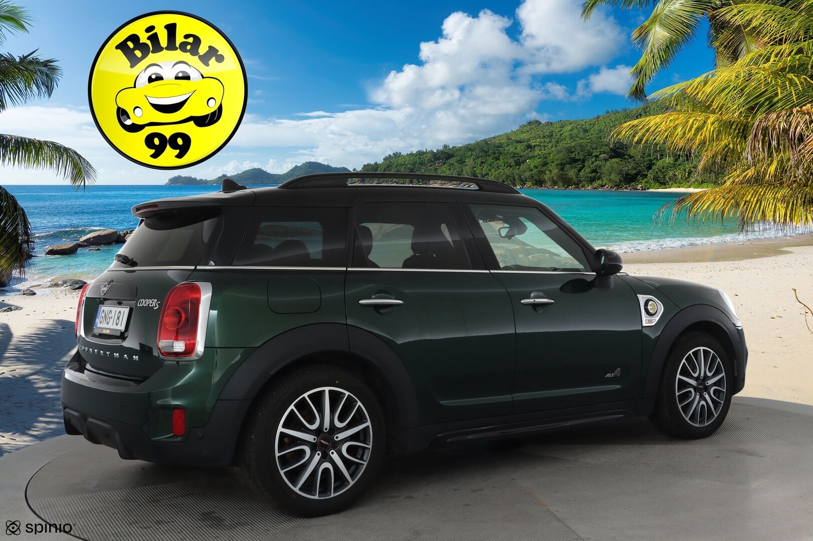 MINI Countryman 2019 Cooper SE ALL4 Maximise John Cooper Works-edition *H&K / HUD / ACC / Panorama / LED / P.Kamera / Sportpenkki Muistilla* - Suomi-auto / 2x Latauskaapelit / Hyvät varusteet