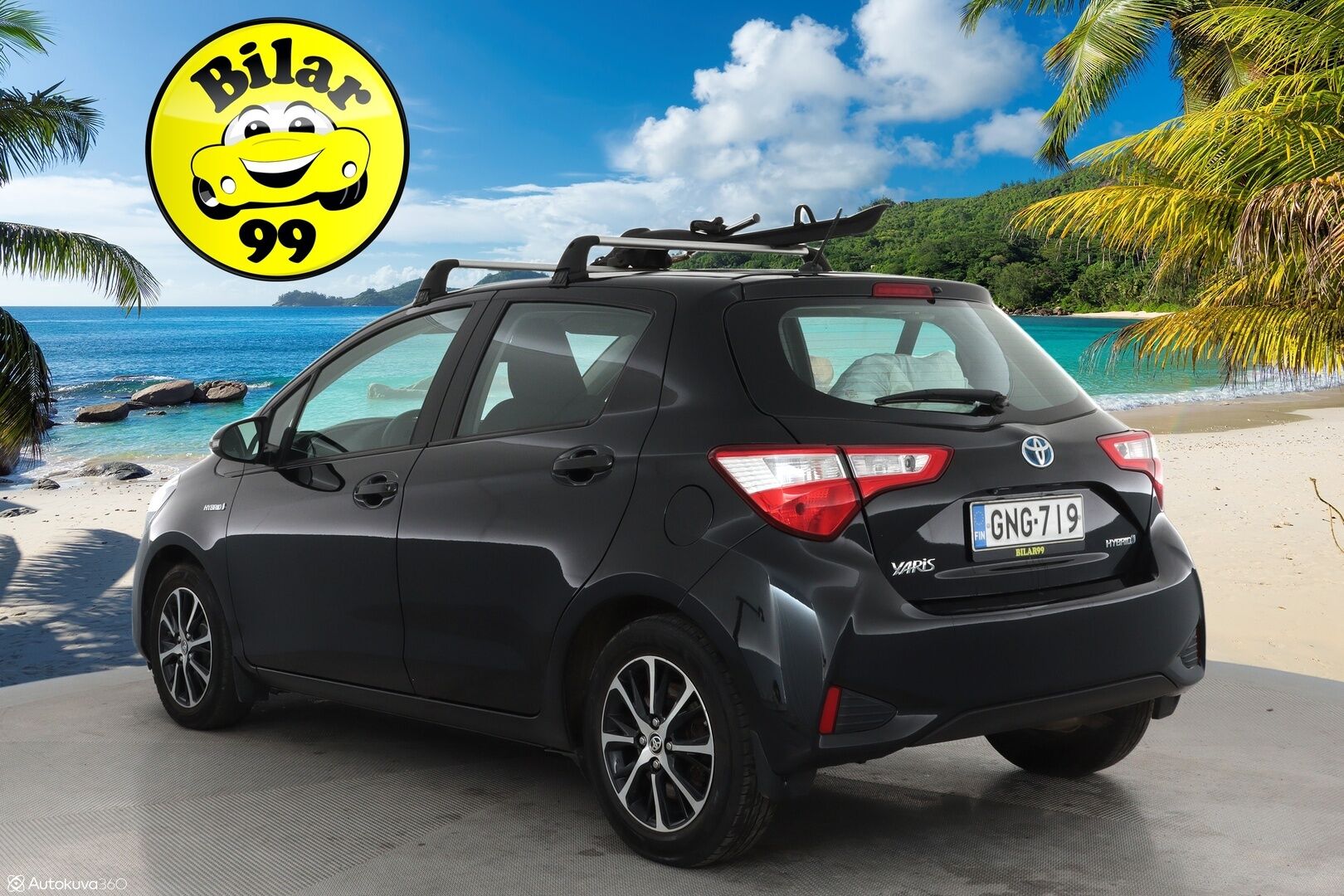 Toyota Yaris 2019 1,5 Hybrid Active 5ov *Kamera / Kaistavahti / Navi / Aut. Ilmastointi / Bluetooth* - Merkkihuolletu / Suomi-auto / Kahdet renkaat Toyotan vanteilla