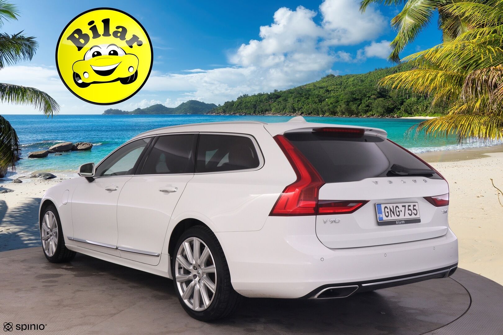 Volvo V90 2019 T8 AWD Inscription aut - Merkkihuollettu Suomi-auto! | ACC | Webasto | S-Koukku | Ilma-alusta | Muistipenkki | Vaaleat sporttinahat | Hihna vaihdettu 2025 | Highperf. Audio | Kessy |