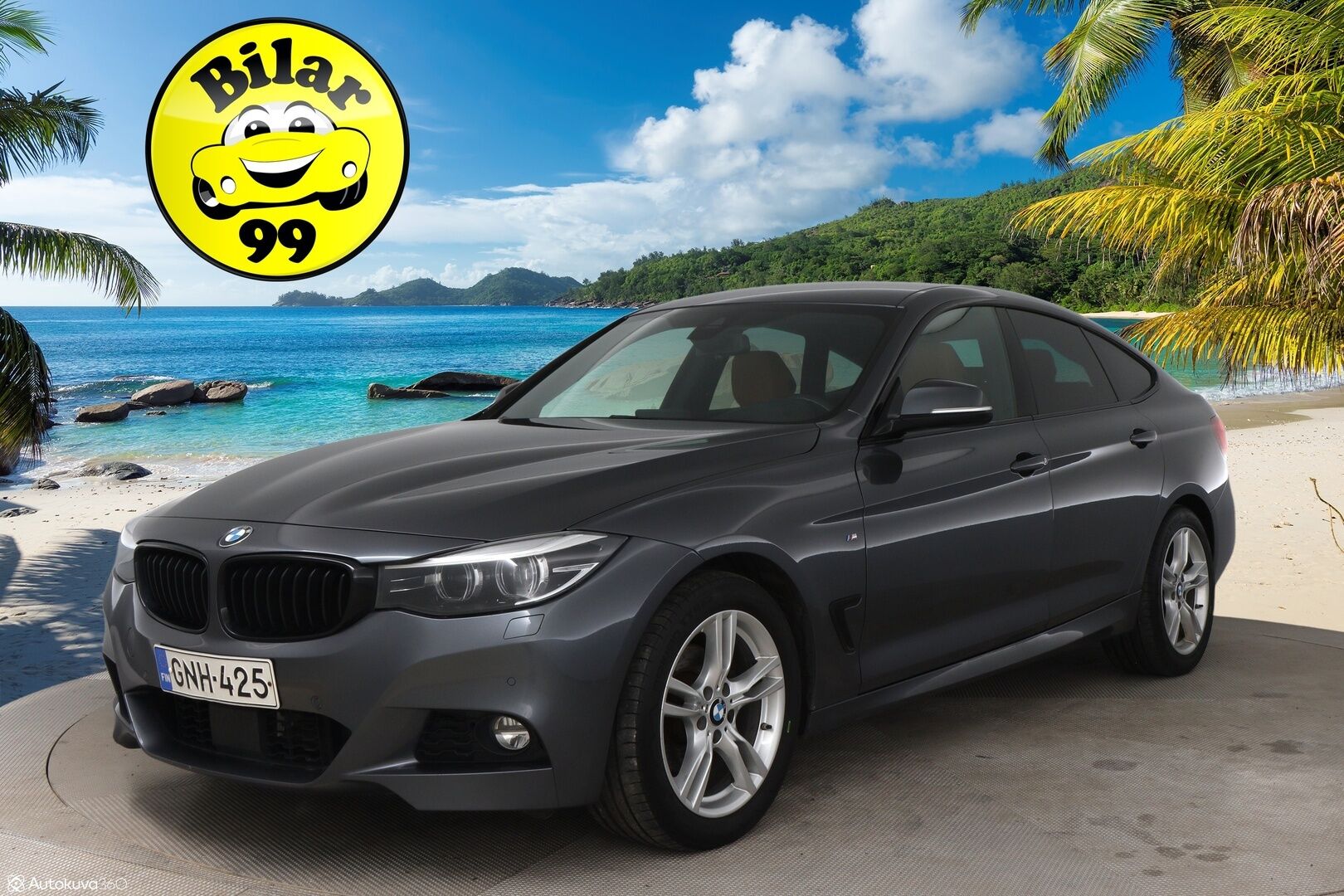 BMW 320 Gran Turismo 2019 F34 Gran Turismo 320d A xDrive Business Exclusive M Sport / Adapt.vak / Koukku / P-kamera / Prof.navi - LED / Sporttinahat / Ratin lämmitys