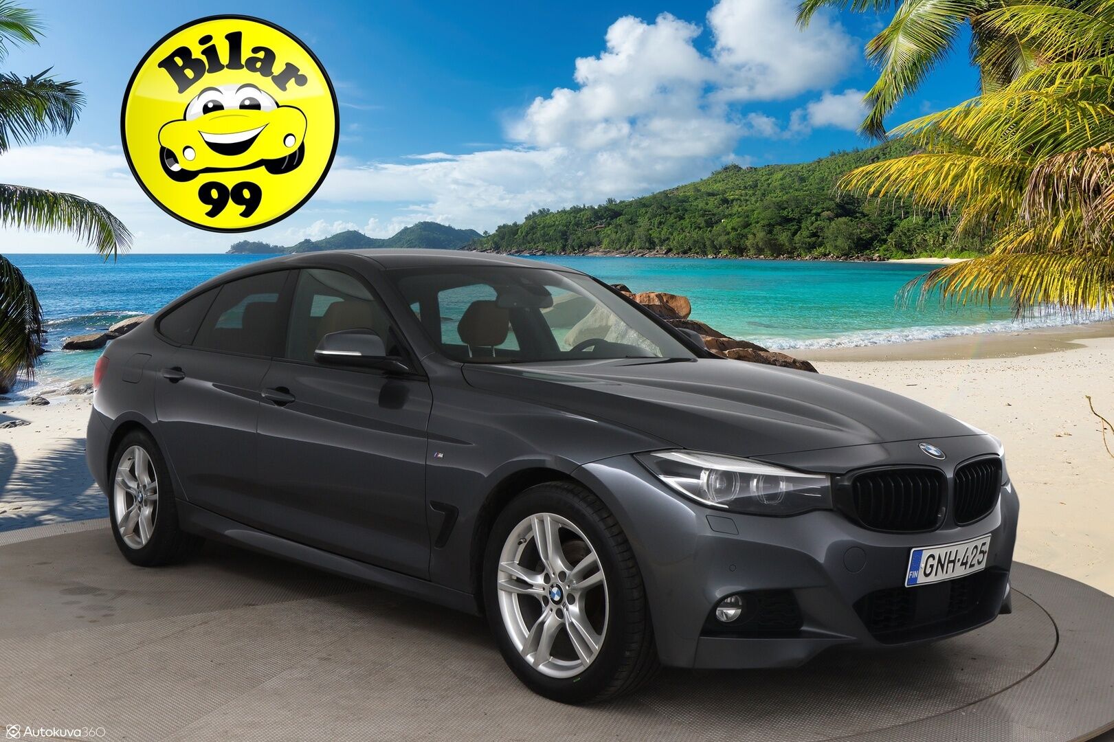 BMW 320 Gran Turismo 2019 F34 Gran Turismo 320d A xDrive Business Exclusive M Sport / Adapt.vak / Koukku / P-kamera / Prof.navi - LED / Sporttinahat / Ratin lämmitys