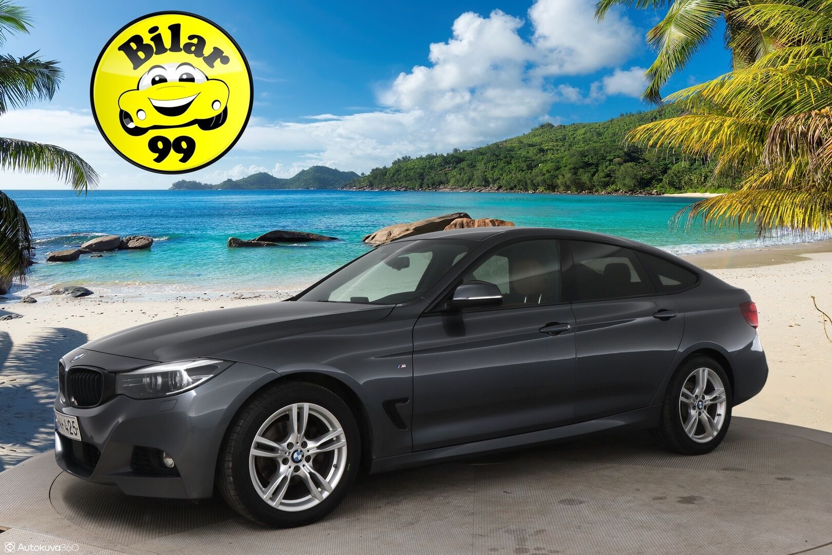 BMW 320 Gran Turismo 2019 F34 Gran Turismo 320d A xDrive Business Exclusive M Sport / Adapt.vak / Koukku / P-kamera / Prof.navi - LED / Sporttinahat / Ratin lämmitys
