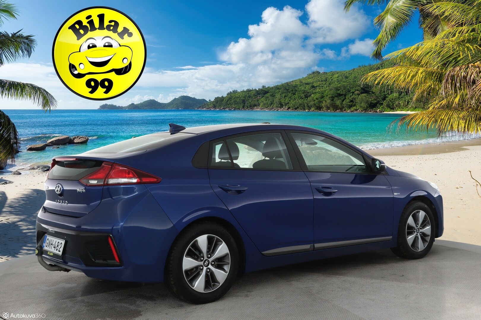 Hyundai IONIQ plug-in 2019 DCT Comfort WLTP ** Adapt.Vakkari / Infity / P.kamera / Koukku / Navi / Kaistavahti / Sisätilanlämmitin ** - Suomi-auto / Kahdet Renkaat / Akku Kuntotarkistettu!