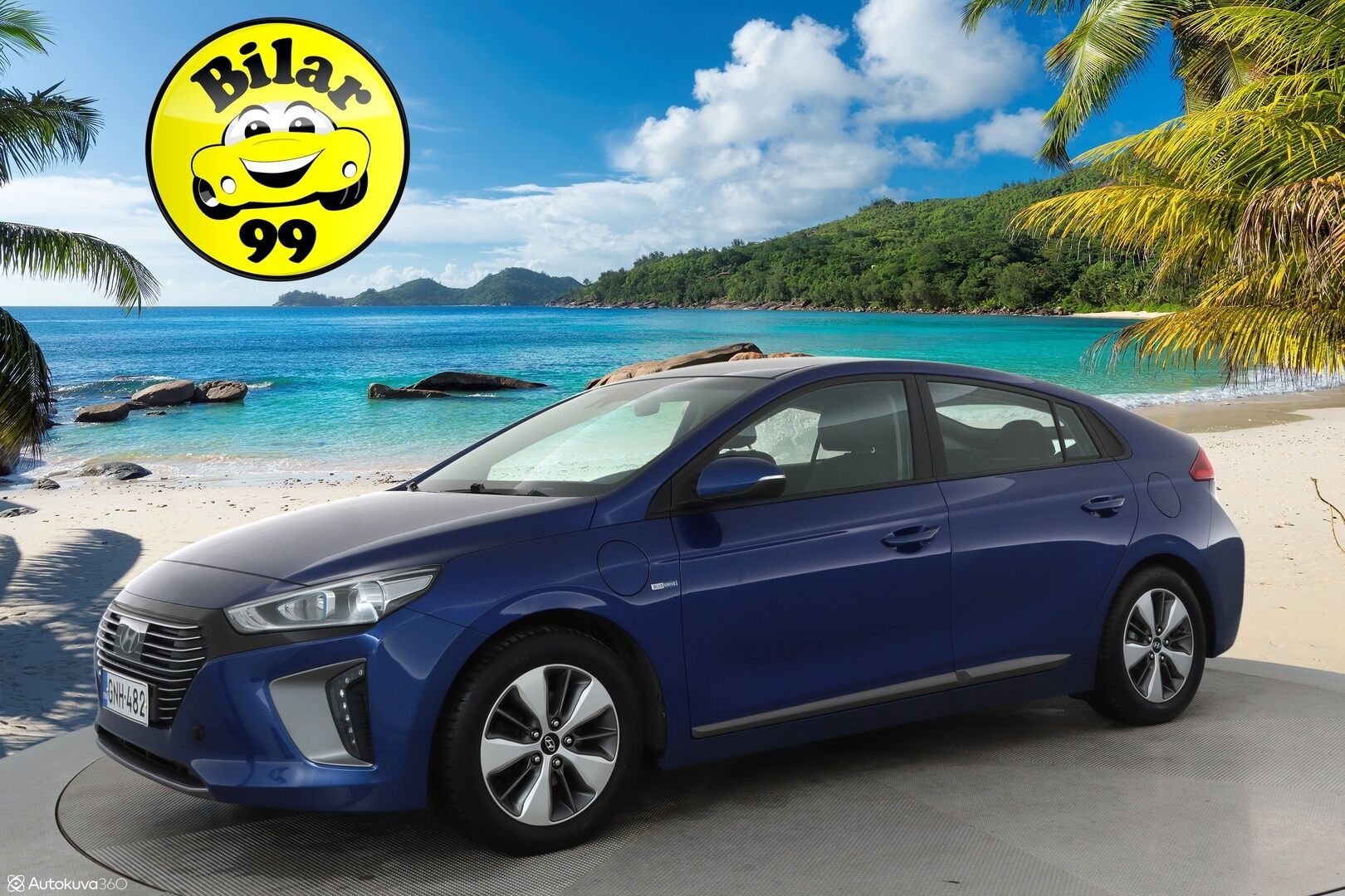 Hyundai IONIQ plug-in 2019 DCT Comfort WLTP ** Adapt.Vakkari / Infity / P.kamera / Koukku / Navi / Kaistavahti / Sisätilanlämmitin ** - Suomi-auto / Kahdet Renkaat / Akku Kuntotarkistettu!