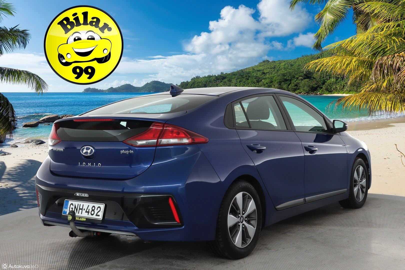 Hyundai IONIQ plug-in 2019 DCT Comfort WLTP ** Adapt.Vakkari / Infity / P.kamera / Koukku / Navi / Kaistavahti / Sisätilanlämmitin ** - Suomi-auto / Kahdet Renkaat / Akku Kuntotarkistettu!