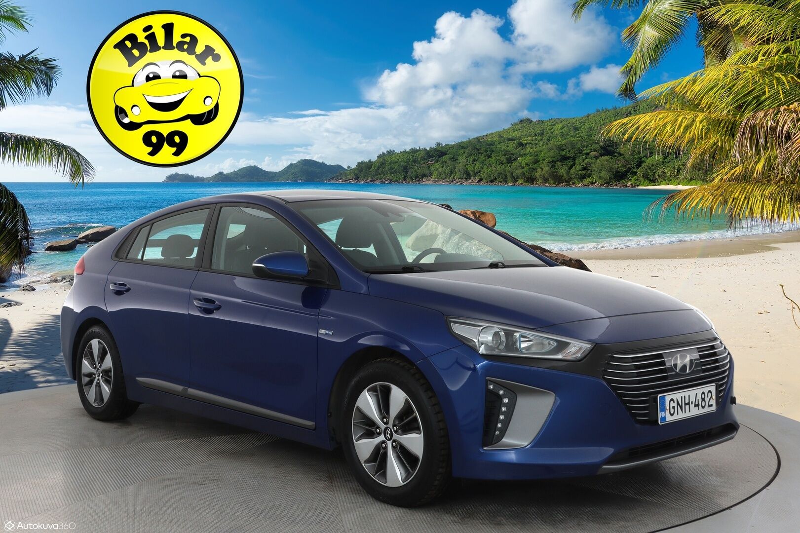 Hyundai IONIQ plug-in 2019 DCT Comfort WLTP ** Adapt.Vakkari / Infity / P.kamera / Koukku / Navi / Kaistavahti / Sisätilanlämmitin ** - Suomi-auto / Kahdet Renkaat / Akku Kuntotarkistettu!