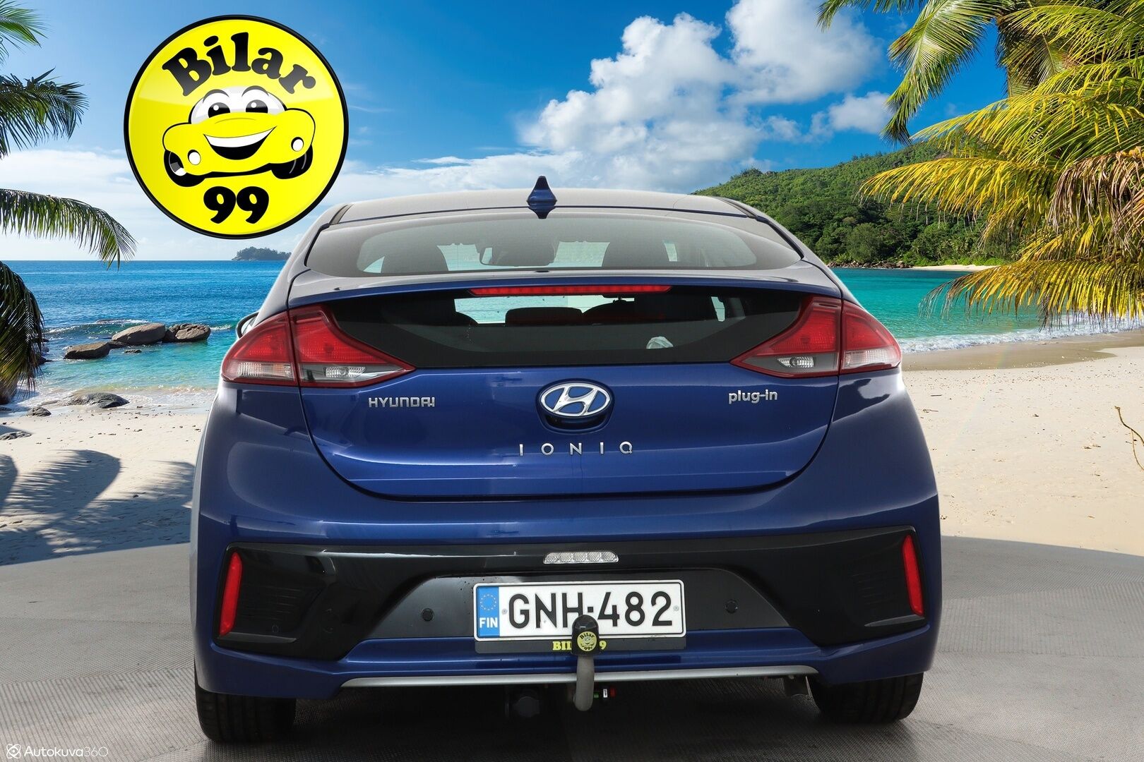 Hyundai IONIQ plug-in 2019 DCT Comfort WLTP ** Adapt.Vakkari / Infity / P.kamera / Koukku / Navi / Kaistavahti / Sisätilanlämmitin ** - Suomi-auto / Kahdet Renkaat / Akku Kuntotarkistettu!