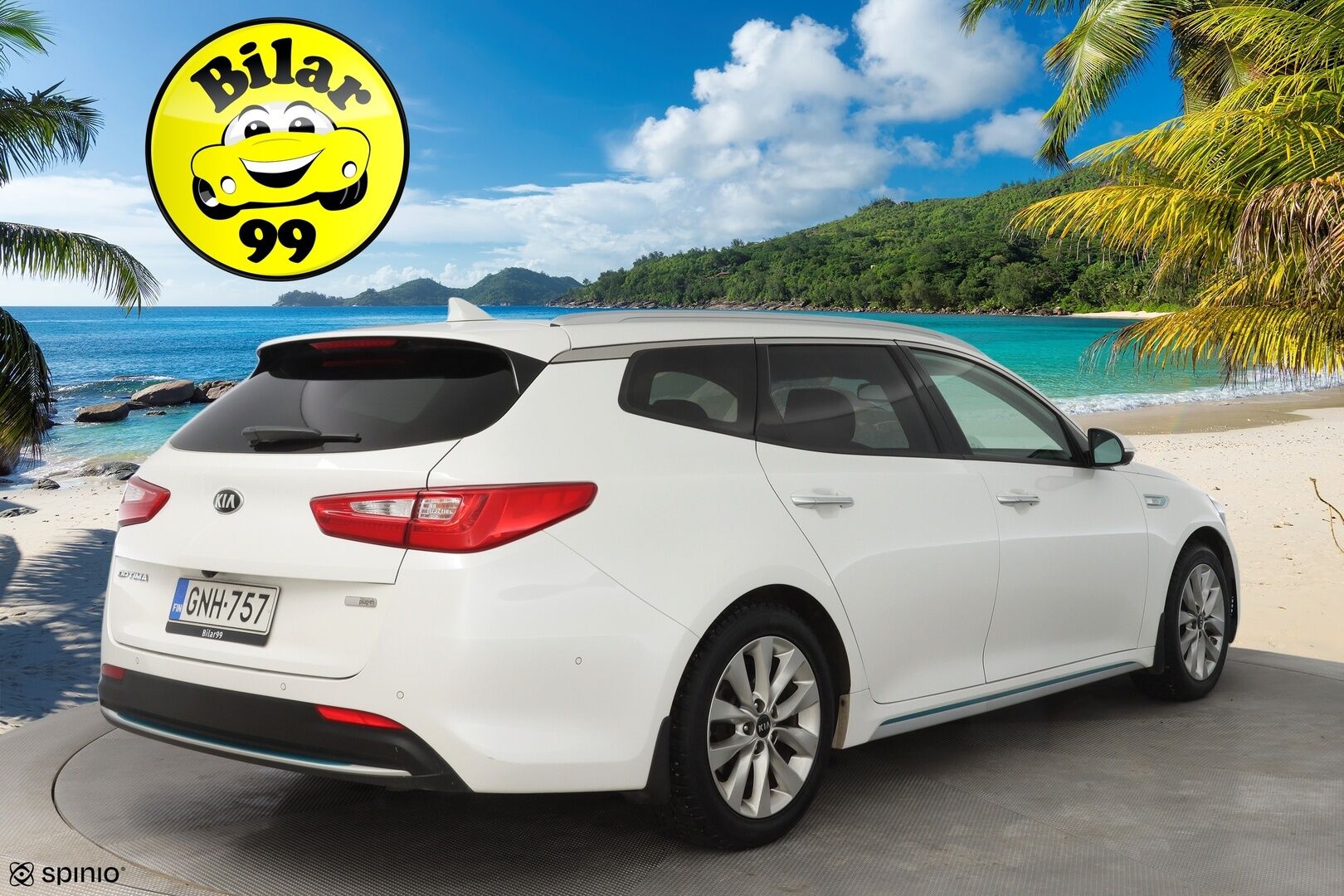Kia Optima 2019 2,0 GDI PHEV Business Luxury SW A/T * ACC / 360° / H&K / Navi / Muistipenkki / Ratinlämmitin / Ilmastoidut istuimet * - Suomi- auto / Kahdet OEM vanteet / Viimeisin huolto 02/2026