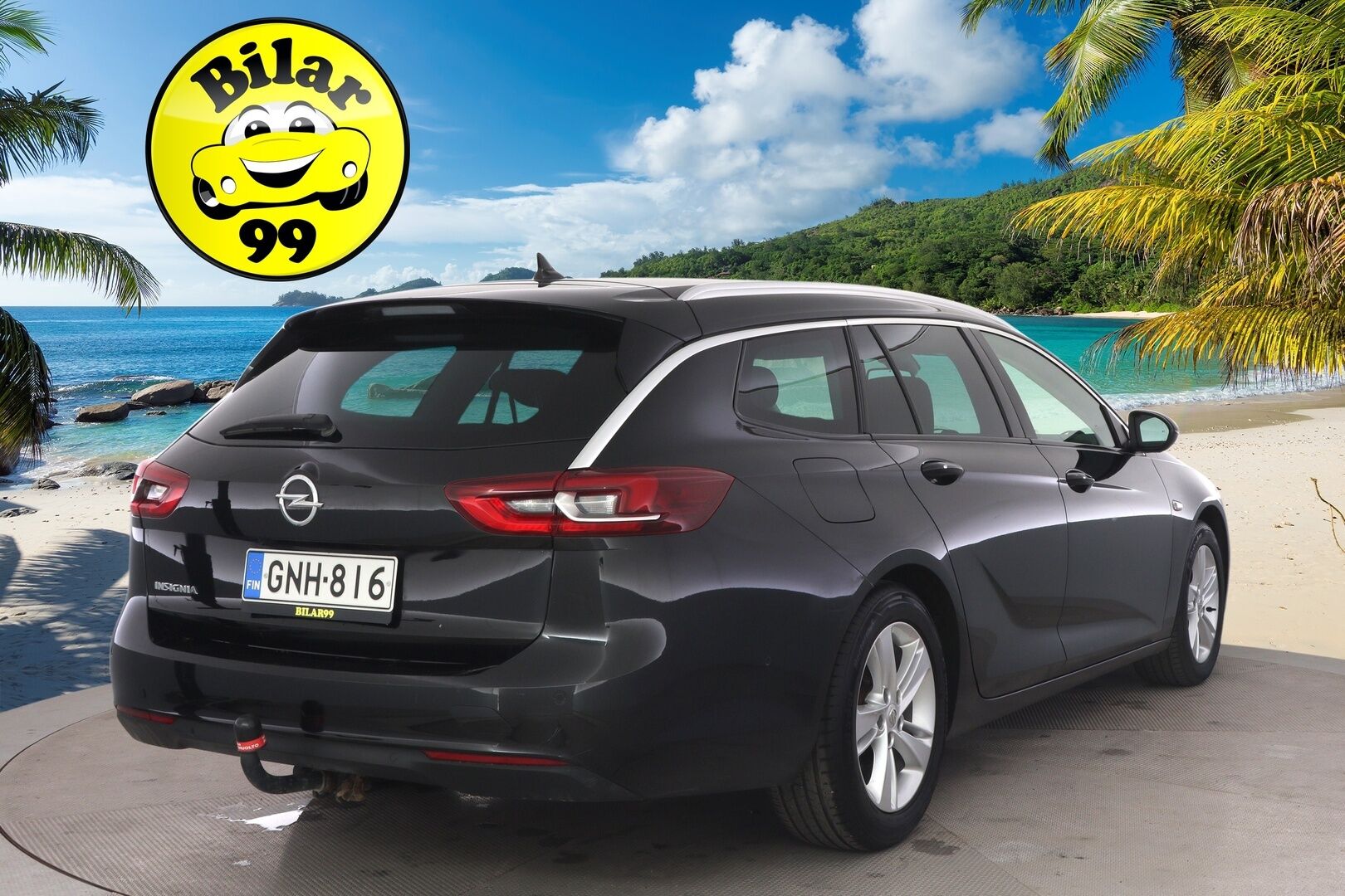 Opel Insignia 2020 Sports Tourer Innovation Plus 136 D Turbo A ** HUD / Koukku / Ilmastoidut AGR-etuistuimet / Sähk. kontti / APP-Connect - ** Kattavat varusteet / 2x asialliset renkaat / asiallinen huoltohistoria **