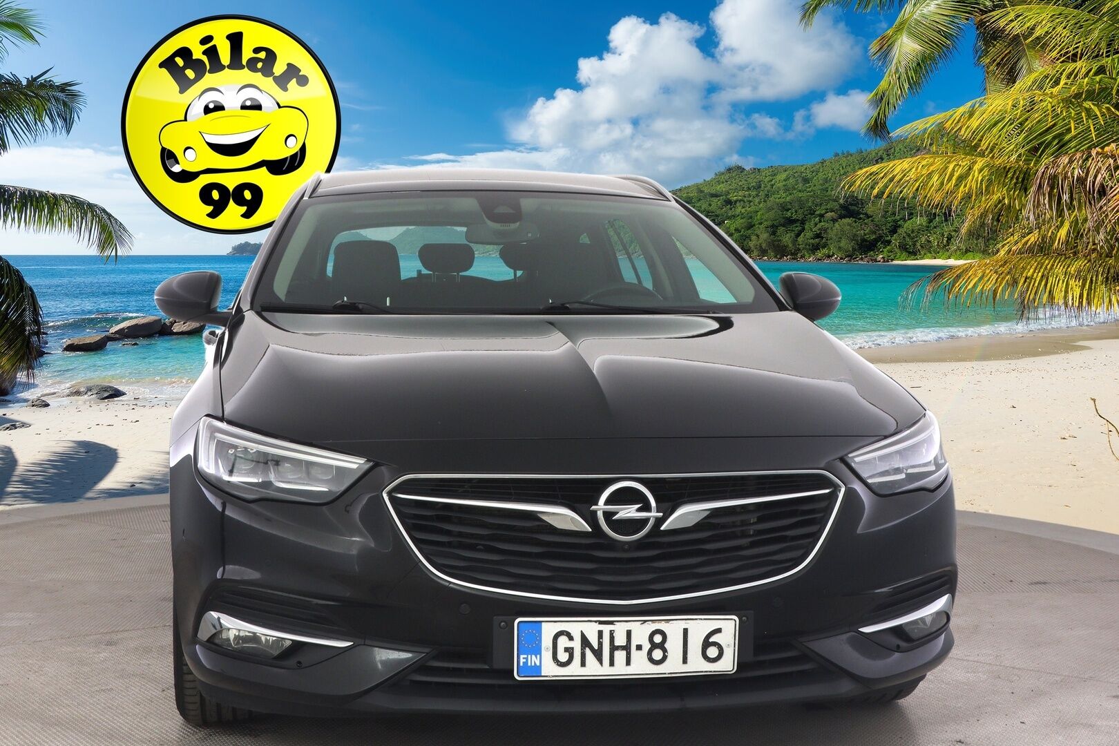 Opel Insignia 2020 Sports Tourer Innovation Plus 136 D Turbo A ** HUD / Koukku / Ilmastoidut AGR-etuistuimet / Sähk. kontti / APP-Connect - ** Kattavat varusteet / 2x asialliset renkaat / asiallinen huoltohistoria **