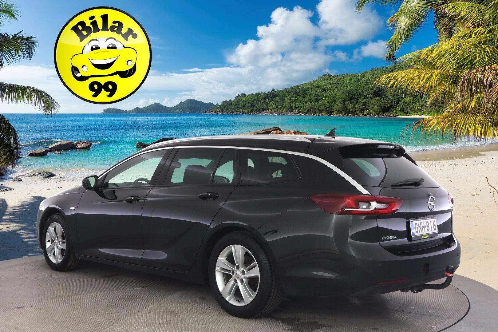 Opel Insignia 2020 Sports Tourer Innovation Plus 136 D Turbo A ** HUD / Koukku / Ilmastoidut AGR-etuistuimet / Sähk. kontti / APP-Connect - ** Kattavat varusteet / 2x asialliset renkaat / asiallinen huoltohistoria **