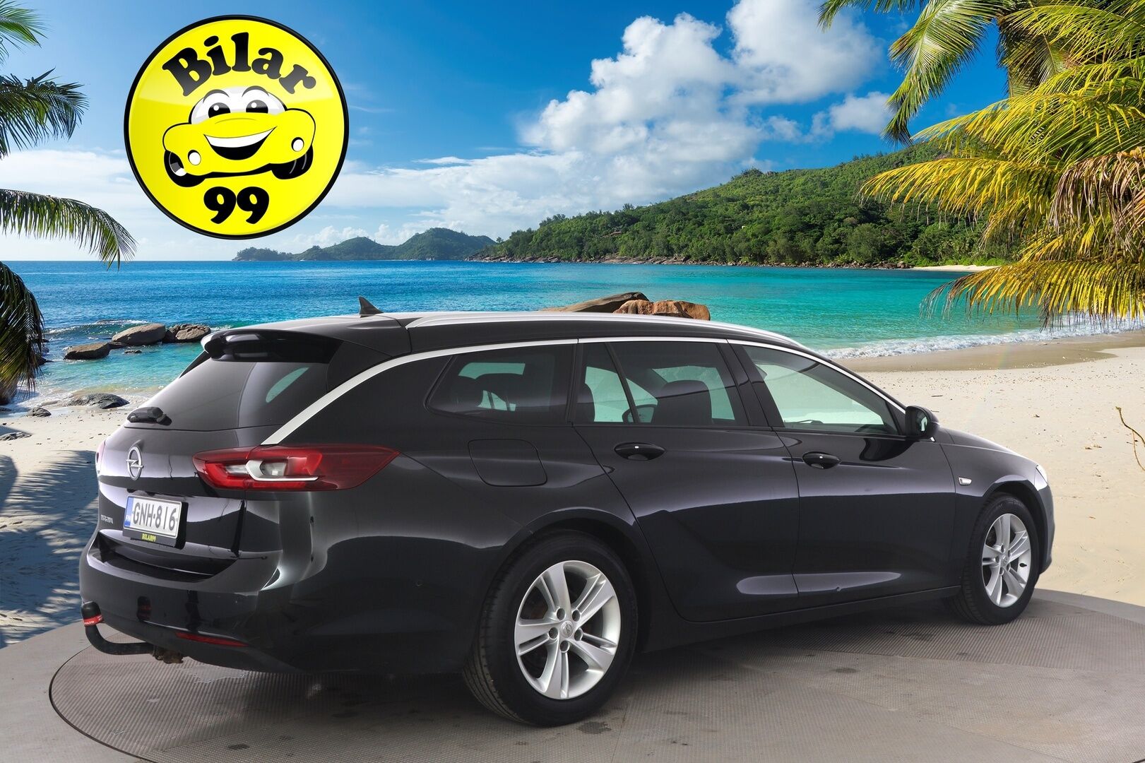 Opel Insignia 2020 Sports Tourer Innovation Plus 136 D Turbo A ** HUD / Koukku / Ilmastoidut AGR-etuistuimet / Sähk. kontti / APP-Connect - ** Kattavat varusteet / 2x asialliset renkaat / asiallinen huoltohistoria **