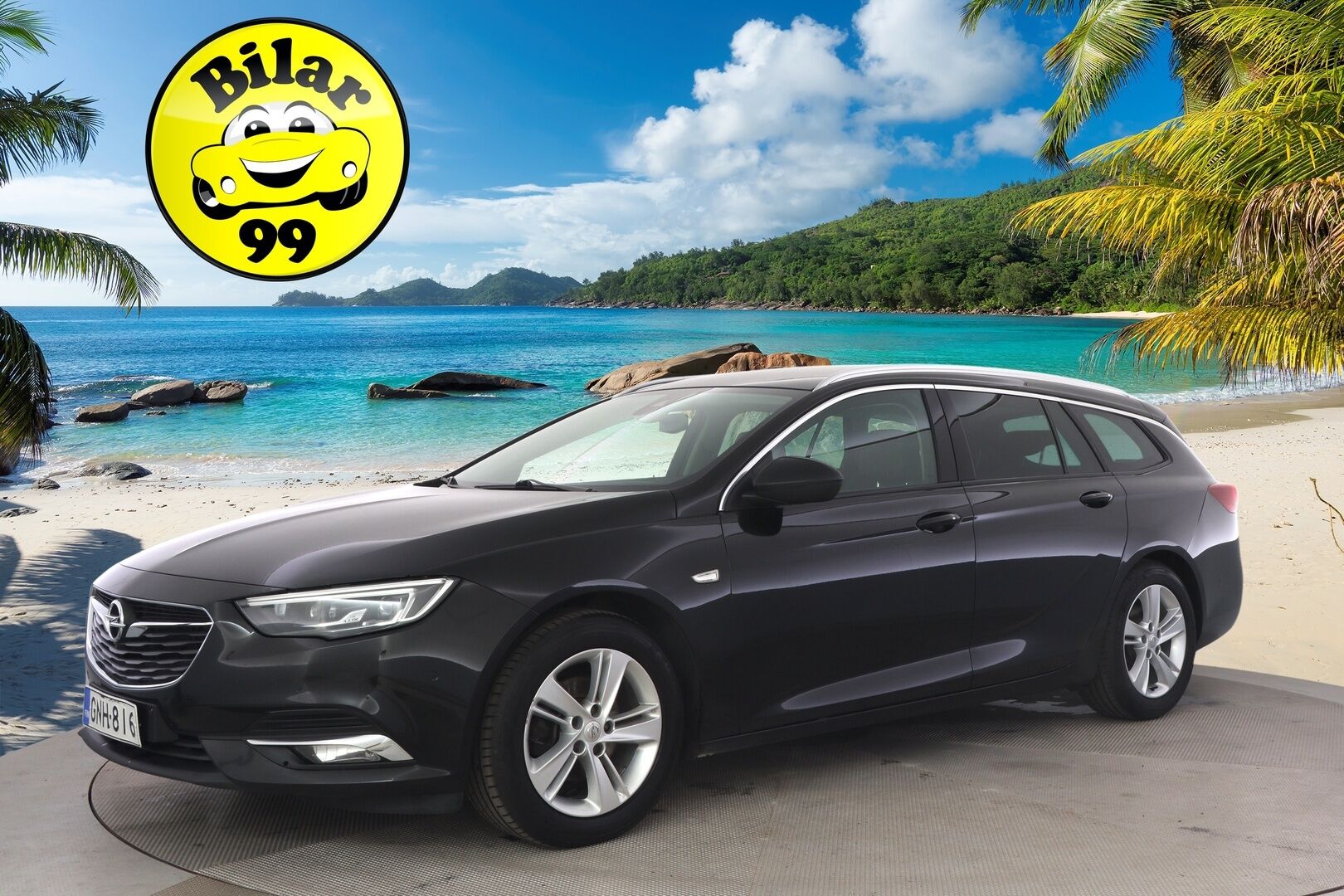 Opel Insignia 2020 Sports Tourer Innovation Plus 136 D Turbo A ** HUD / Koukku / Ilmastoidut AGR-etuistuimet / Sähk. kontti / APP-Connect - ** Kattavat varusteet / 2x asialliset renkaat / asiallinen huoltohistoria **