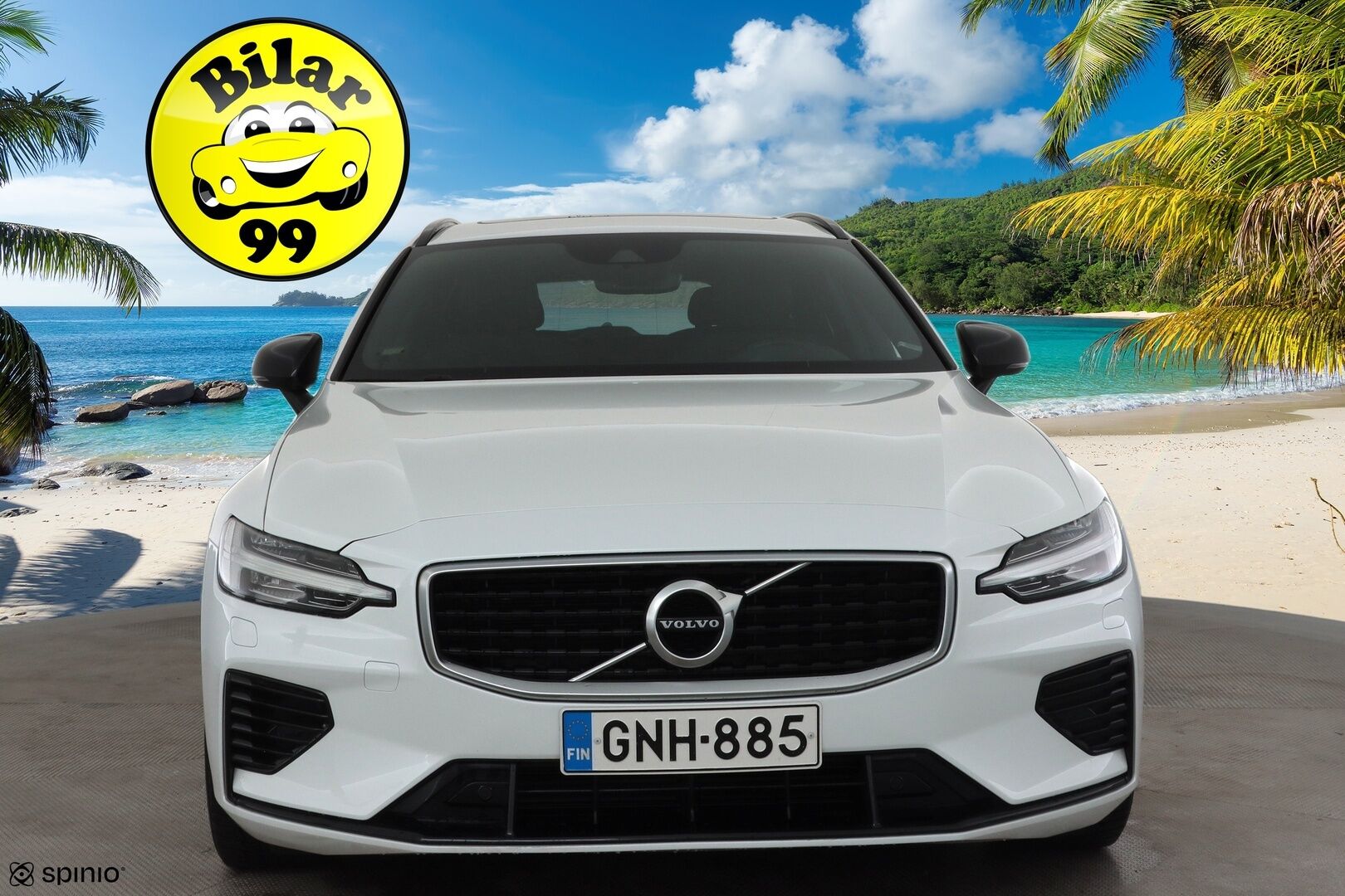 Volvo V60 2020 T8 TwE AWD R-Design aut * ACC / P.kamera / Full LED / Koukku / Webasto / Muistipenkki / Panorama / Navi / KeylessGo / BLIS * - Suomi-auto / Merkkihuollettu - HULLU BLACKWEEK KORKOTARJOUS 2,49%