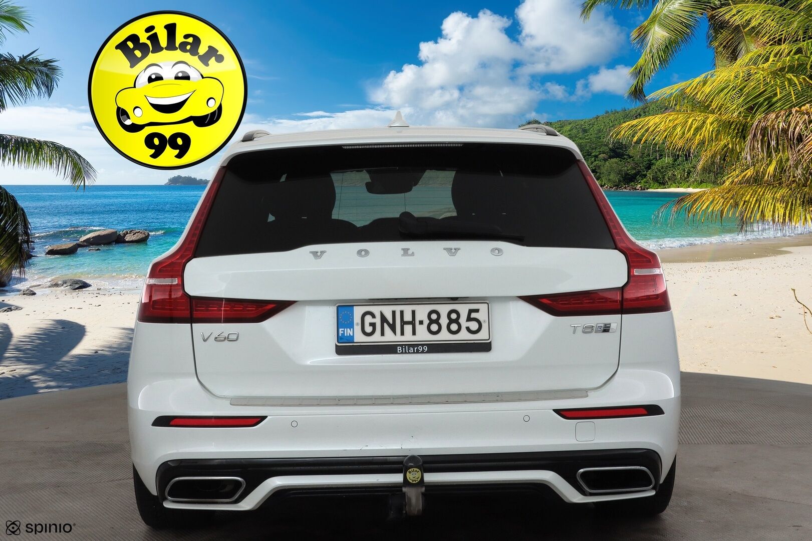 Volvo V60 2020 T8 TwE AWD R-Design aut * ACC / P.kamera / Full LED / Koukku / Webasto / Muistipenkki / Panorama / Navi / KeylessGo / BLIS * - Suomi-auto / Merkkihuollettu - HULLU BLACKWEEK KORKOTARJOUS 2,49%