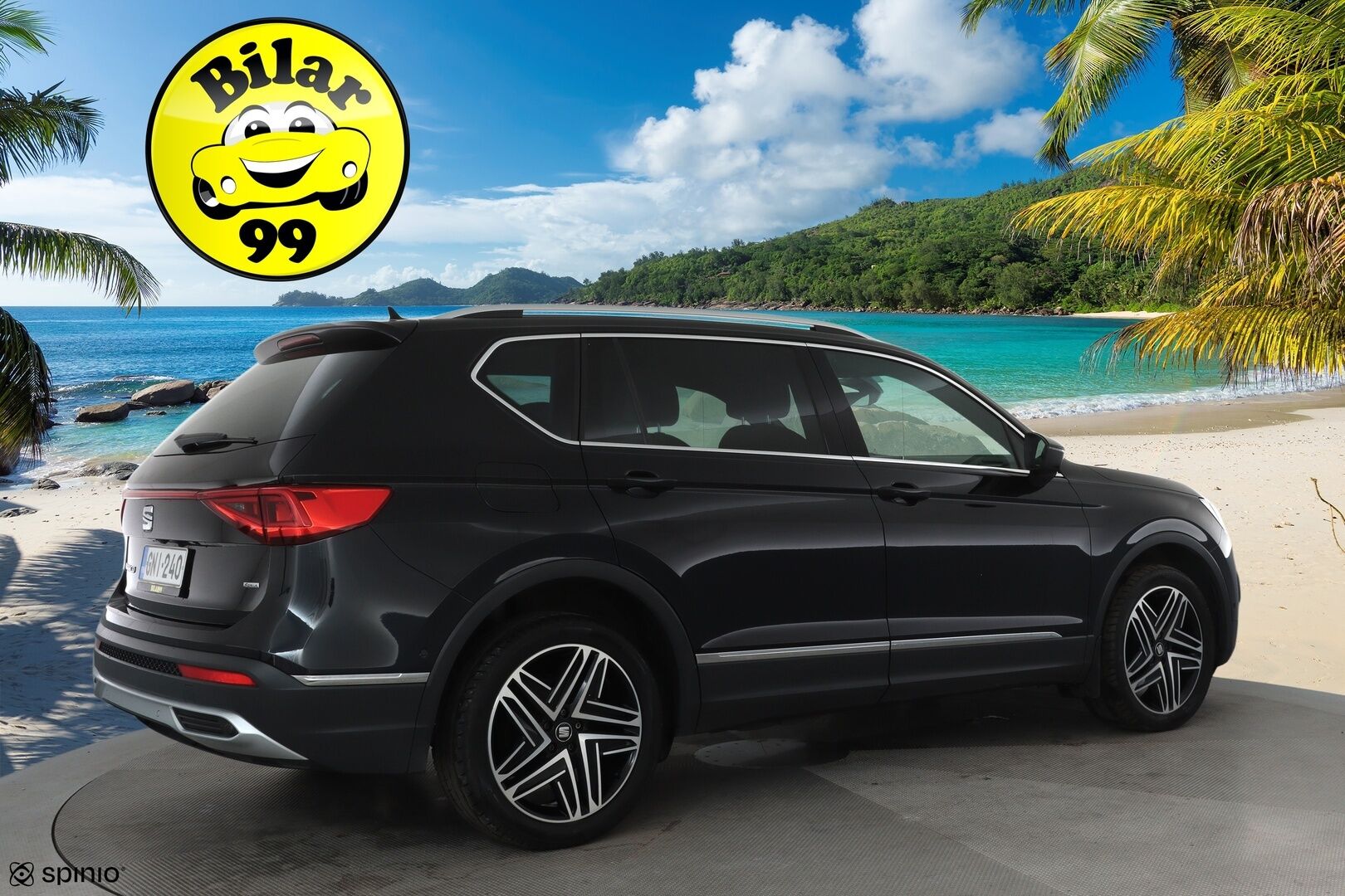 Seat Tarraco 2019 2,0 TDI 150 4DRIVE Xcellence Premium DSG **Webasto / Koukku / ACC / LED-valot / P.Kamera / Muistipenkki / Navi** - Suomi-auto / Kahdet Renkaat