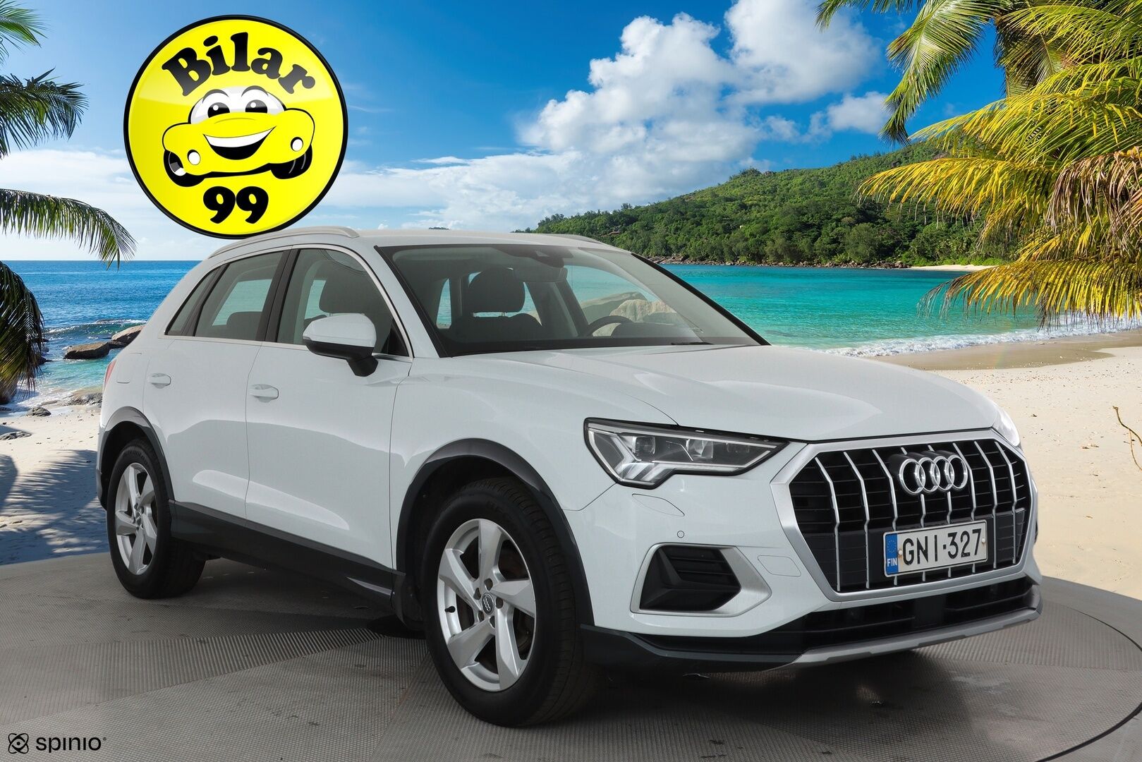 Audi Q3 2019 Launch Edition Business Advanced 35 TFSI 110 kW S tronic **Webasto / Koukku / Adapt.Vakkari / LED-valot / P.kamera** - 1-om Suomi-auto / Kahdet Renkaat