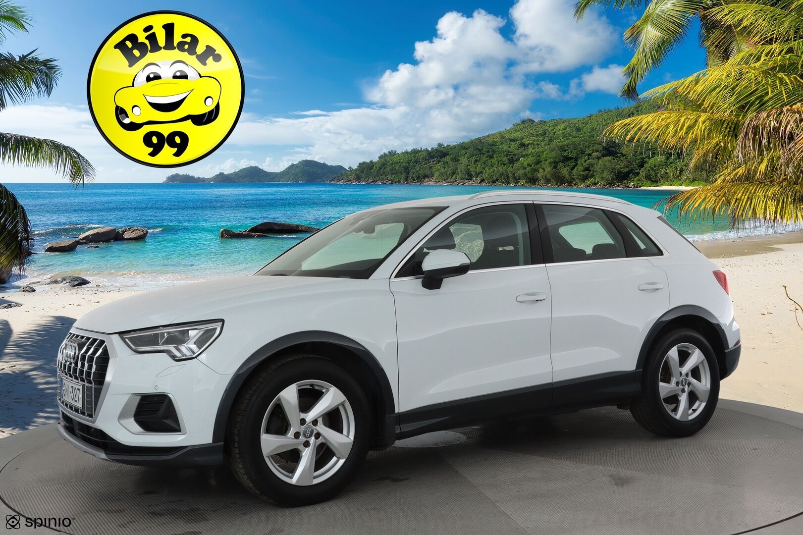 Audi Q3 2019 Launch Edition Business Advanced 35 TFSI 110 kW S tronic **Webasto / Koukku / Adapt.Vakkari / LED-valot / P.kamera** - 1-om Suomi-auto / Kahdet Renkaat