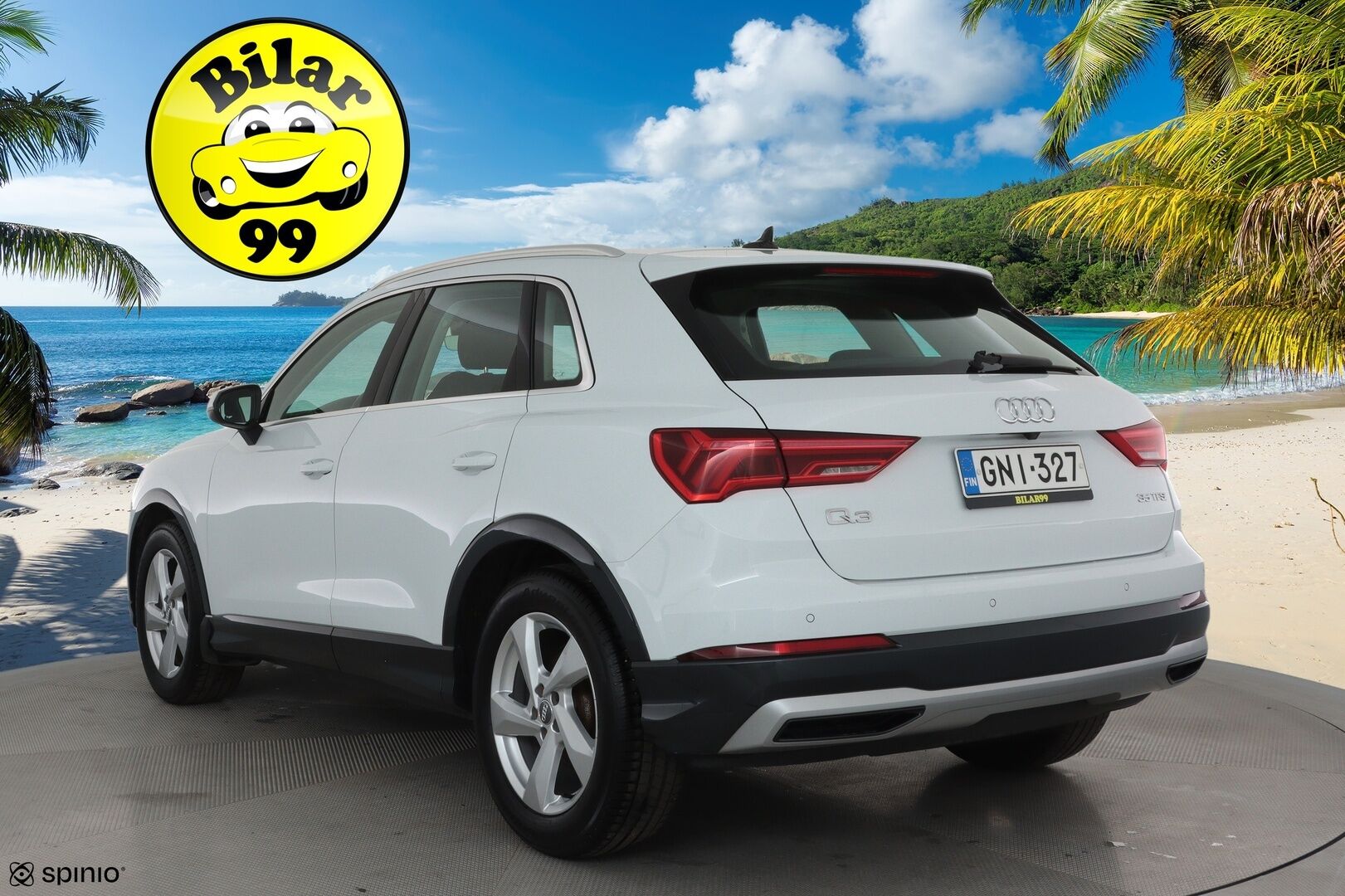 Audi Q3 2019 Launch Edition Business Advanced 35 TFSI 110 kW S tronic **Webasto / Koukku / Adapt.Vakkari / LED-valot / P.kamera** - 1-om Suomi-auto / Kahdet Renkaat