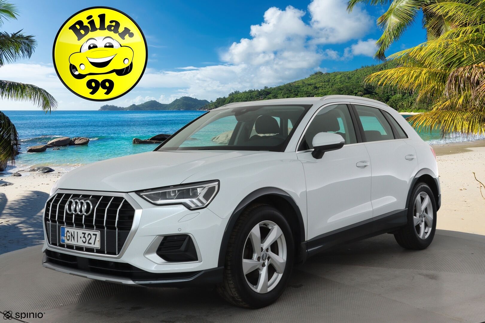 Audi Q3 2019 Launch Edition Business Advanced 35 TFSI 110 kW S tronic **Webasto / Koukku / Adapt.Vakkari / LED-valot / P.kamera** - 1-om Suomi-auto / Kahdet Renkaat