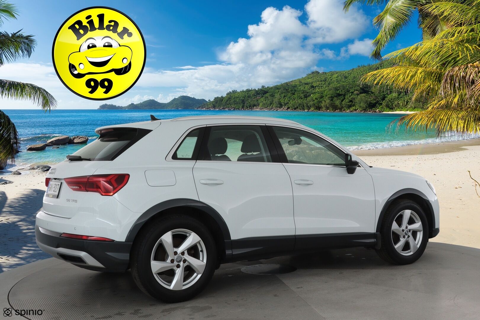 Audi Q3 2019 Launch Edition Business Advanced 35 TFSI 110 kW S tronic **Webasto / Koukku / Adapt.Vakkari / LED-valot / P.kamera** - 1-om Suomi-auto / Kahdet Renkaat
