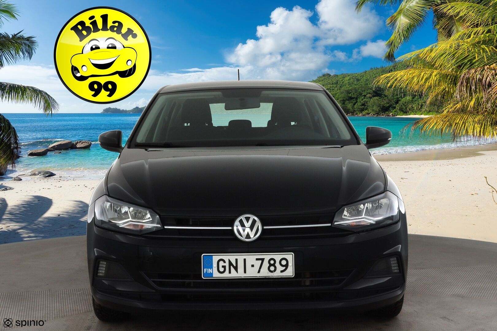 Volkswagen Polo 2019 Comfortline 1,0 TSI 70 kW DSG * 1.Om Suomi-auto / Vakkari / P.tutkat / Bluetooth / Ilmastointi * - Kahdet renkaat aluvanteilla - HULLUT BLACKWEEK JATKOT - KORKOTARJOUS 2,49%