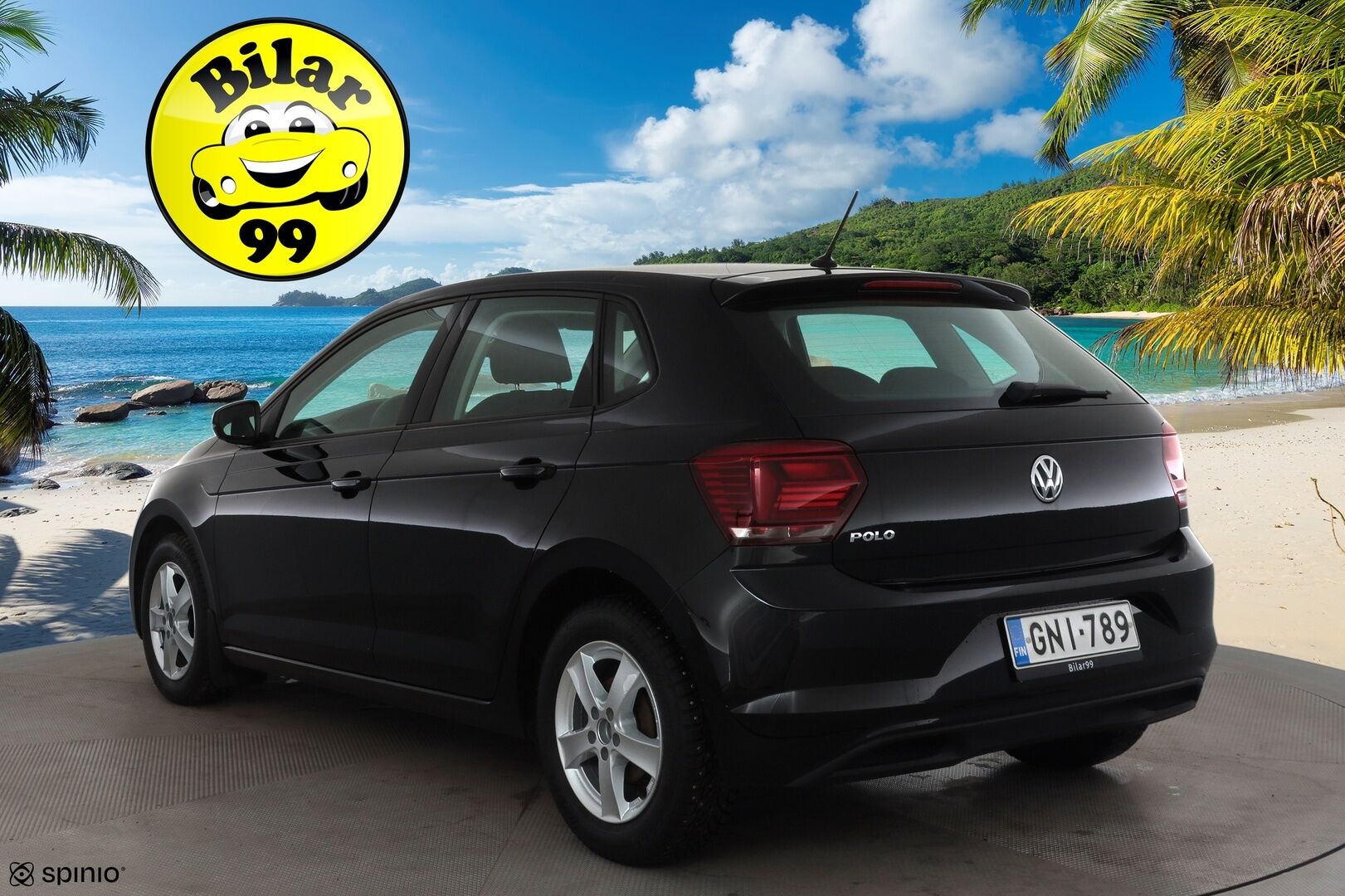 Volkswagen Polo 2019 Comfortline 1,0 TSI 70 kW DSG *1.OM Suomi-auto / Vakkari / P.tutkat / Bluetooth / Ilmastointi* - *Juuri huollettu / Juuri vaihdettu jakopää / 2 renkaat aluvanteilla*