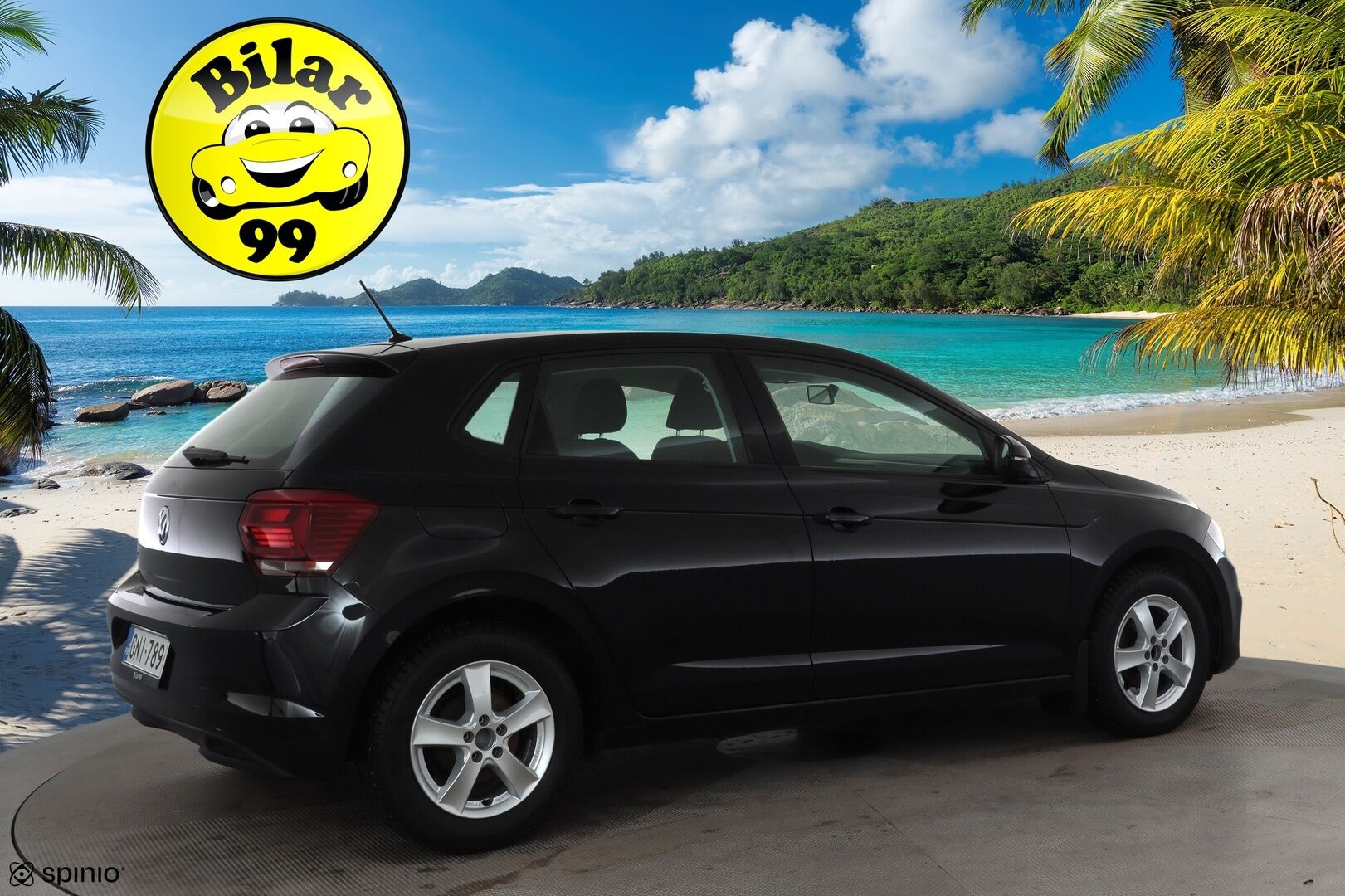 Volkswagen Polo 2019 Comfortline 1,0 TSI 70 kW DSG *1.OM Suomi-auto / Vakkari / P.tutkat / Bluetooth / Ilmastointi* - *Juuri huollettu / Juuri vaihdettu jakopää / 2 renkaat aluvanteilla*