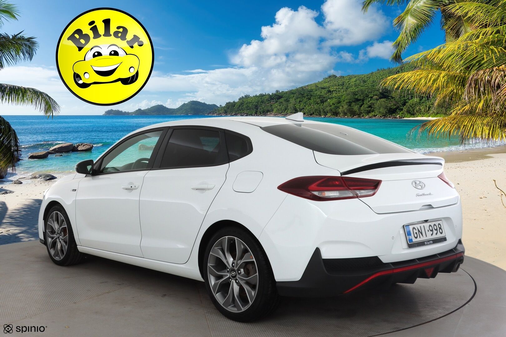 Hyundai i30 Fastback 2020 1,4 T-GDI 140 hv 7DCT-aut N Line - | LED | P.kamera | Vakkari | Keyless | Apple & Android | Lämm. ratti | Lane Assist | Bluetooth | Penkinlämmittimet | Aut. pitkät | 2x renkaat aluin | 