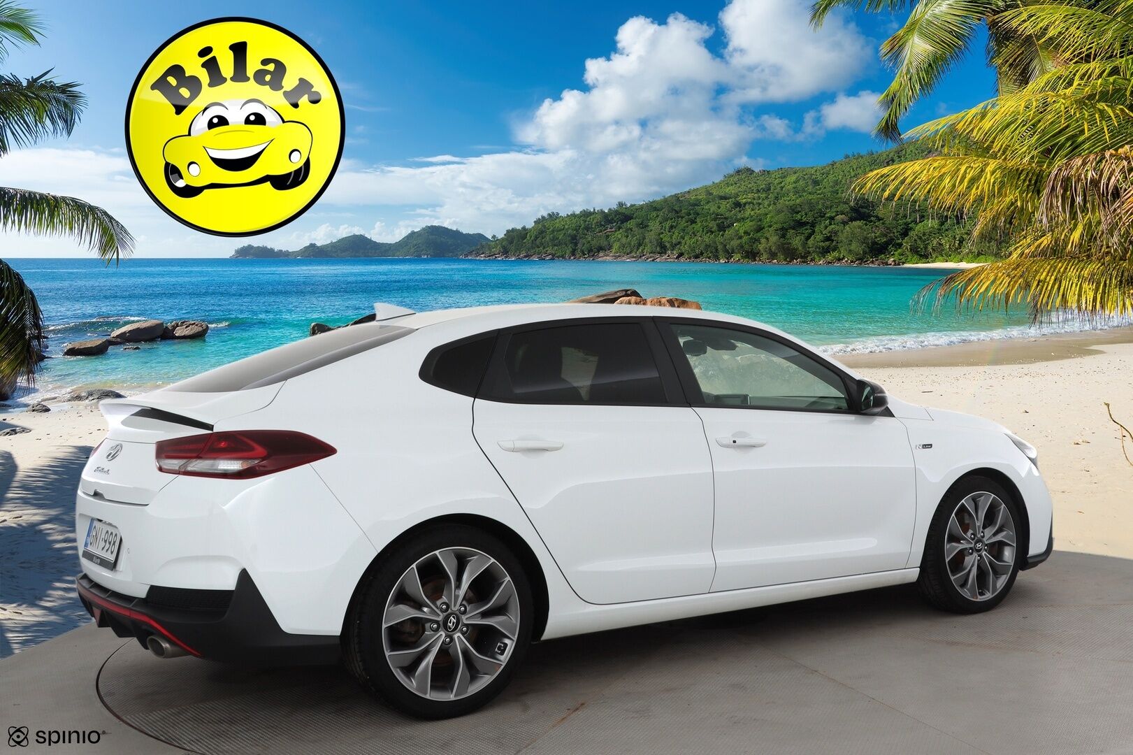 Hyundai i30 Fastback 2020 1,4 T-GDI 140 hv 7DCT-aut N Line - | LED | P.kamera | Vakkari | Keyless | Apple & Android | Lämm. ratti | Lane Assist | Bluetooth | Penkinlämmittimet | Aut. pitkät | 2x renkaat aluin | 