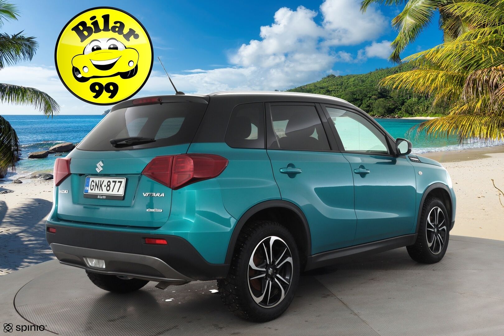 Suzuki Vitara 2019 112 BOOSTERJET 4WD GL+ 5MT *1.OM Suomi-auto / ACC / P.Kamera / Kaistavahti / BT* - Lohko / Kahdet renkaat aluvanteilla / Merkkihuollettu - HULLUT AVAJAISHULINAT KORKOTARJOUS 3,29 %
