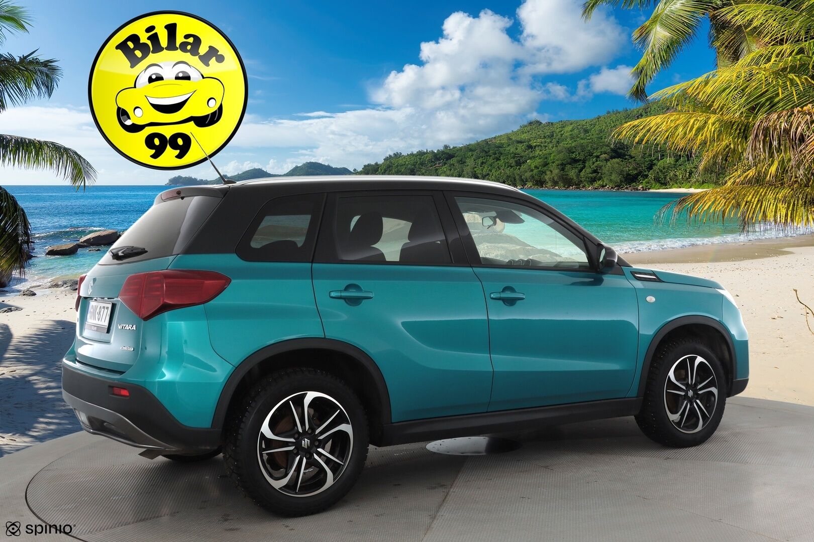Suzuki Vitara 2019 112 BOOSTERJET 4WD GL+ 5MT *1.OM Suomi-auto / ACC / P.Kamera / Kaistavahti / BT* - Lohko / Kahdet renkaat aluvanteilla / Merkkihuollettu - HULLUT AVAJAISHULINAT KORKOTARJOUS 3,29 %