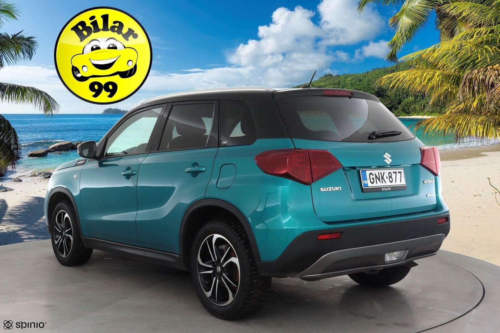 Suzuki Vitara 2019 112 BOOSTERJET 4WD GL+ 5MT *1.OM Suomi-auto / ACC / P.Kamera / Kaistavahti / BT* - Lohko / Kahdet renkaat aluvanteilla / Merkkihuollettu - HULLUT AVAJAISHULINAT KORKOTARJOUS 3,29 %