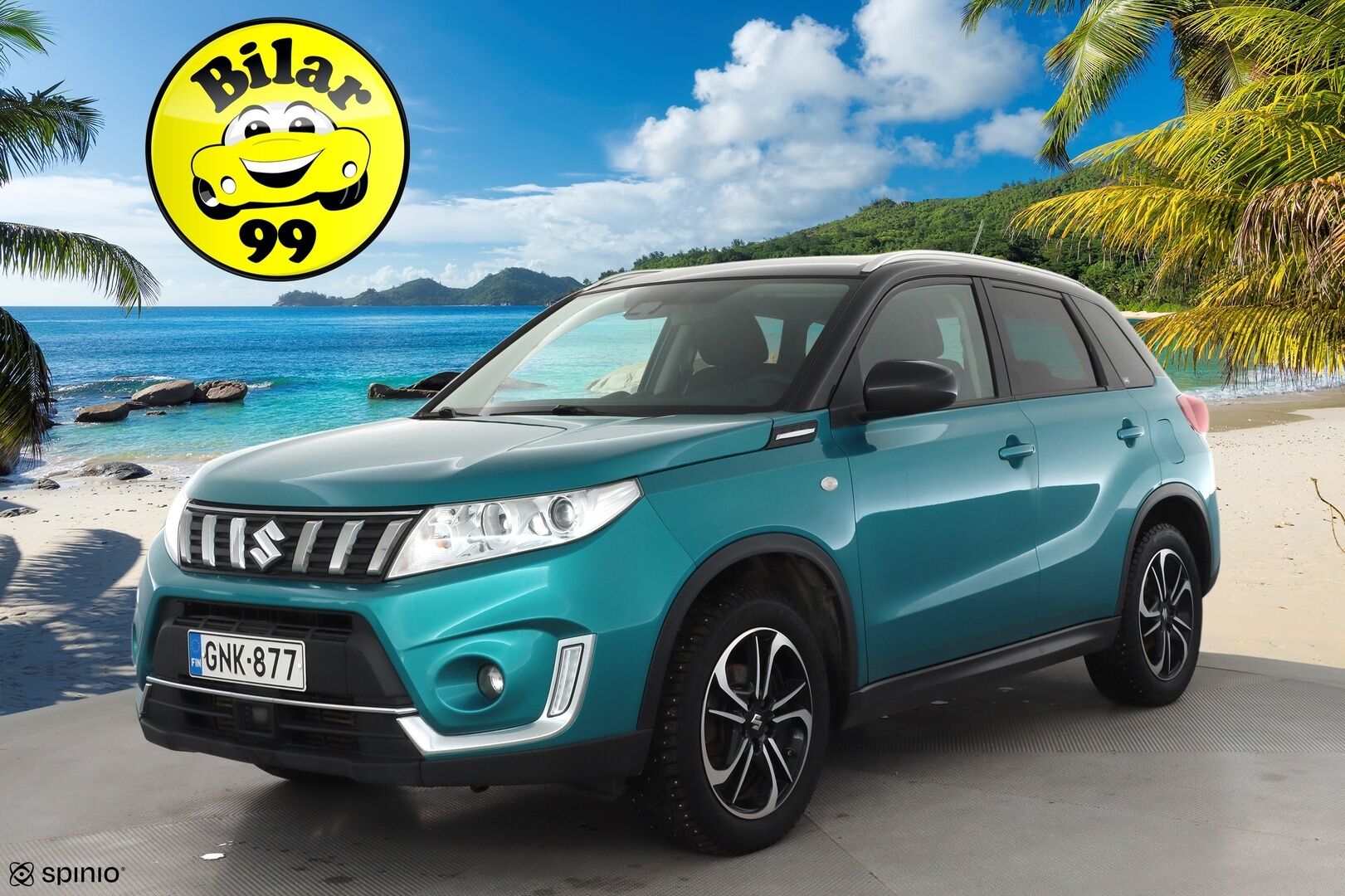 Suzuki Vitara 2019 112 BOOSTERJET 4WD GL+ 5MT *1.OM Suomi-auto / ACC / P.Kamera / Kaistavahti / BT* - Lohko / Kahdet renkaat aluvanteilla / Merkkihuollettu - HULLUT AVAJAISHULINAT KORKOTARJOUS 3,29 %