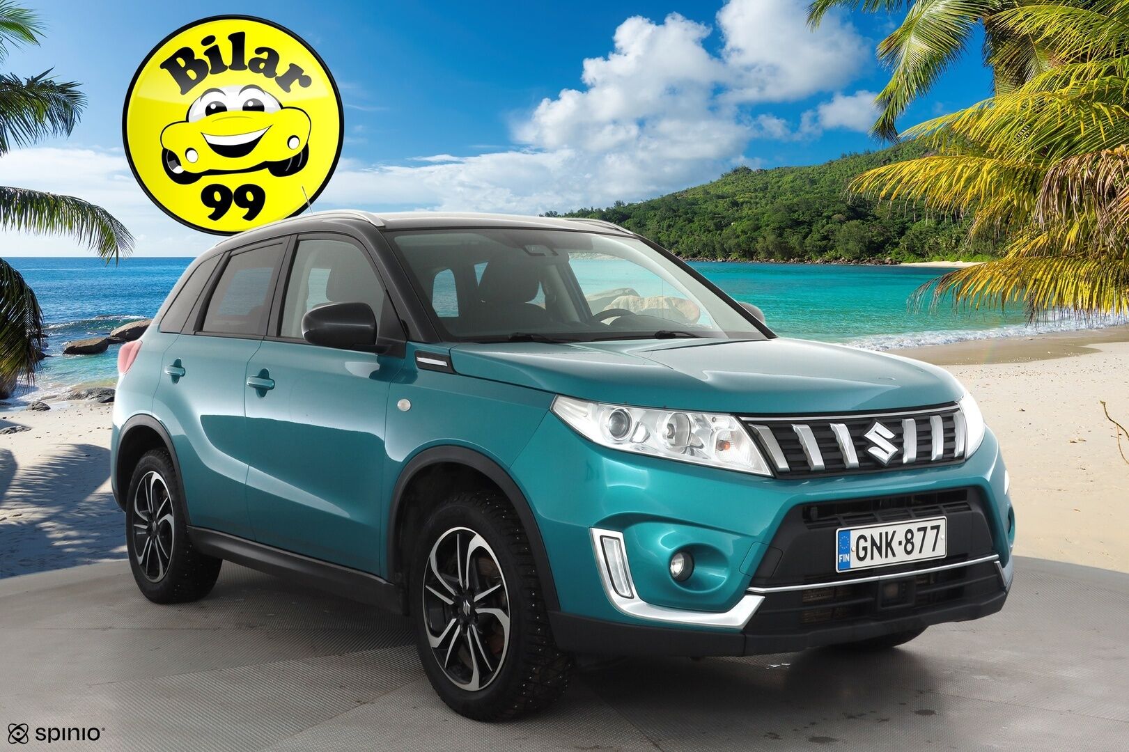 Suzuki Vitara 2019 112 BOOSTERJET 4WD GL+ 5MT *1.OM Suomi-auto / ACC / P.Kamera / Kaistavahti / BT* - Lohko / Kahdet renkaat aluvanteilla / Merkkihuollettu - HULLUT AVAJAISHULINAT KORKOTARJOUS 3,29 %