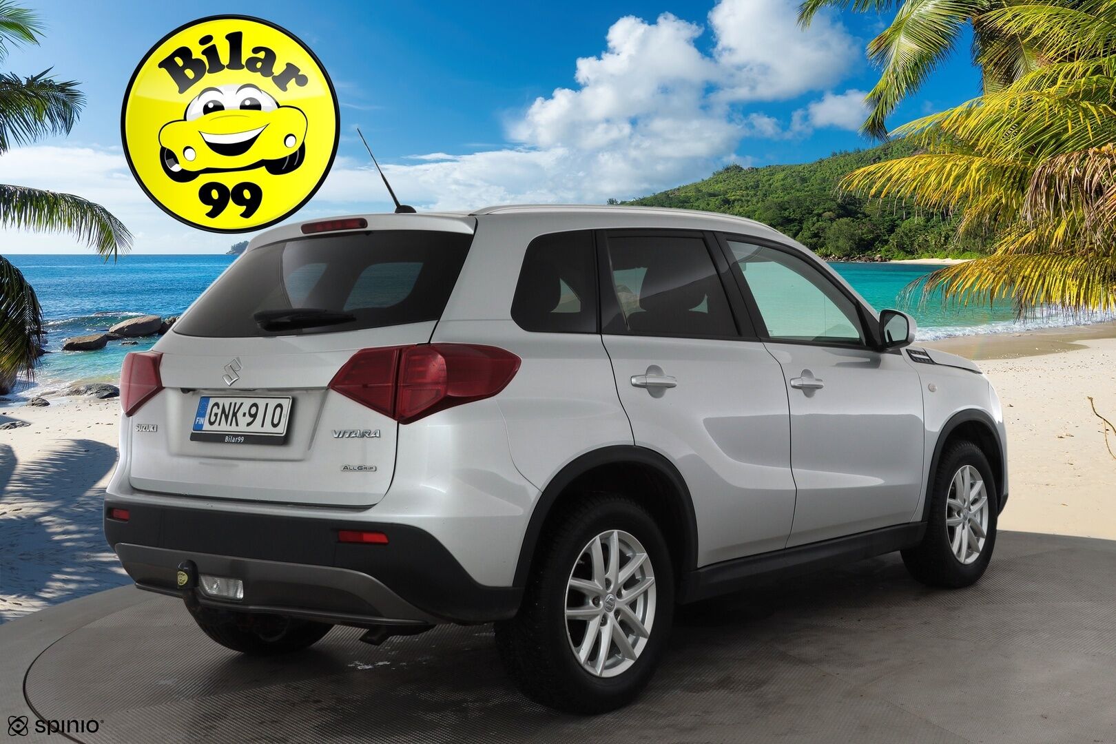 Suzuki Vitara 2019 140 BOOSTERJET 4WD GL+ 6MT * 1.Om Suomi-auto / ACC / P.kamera / Radio / Koukku * - Kahdet renkaat aluvanteilla - HULLU BLACKWEEK KORKOTARJOUS 2,49%
