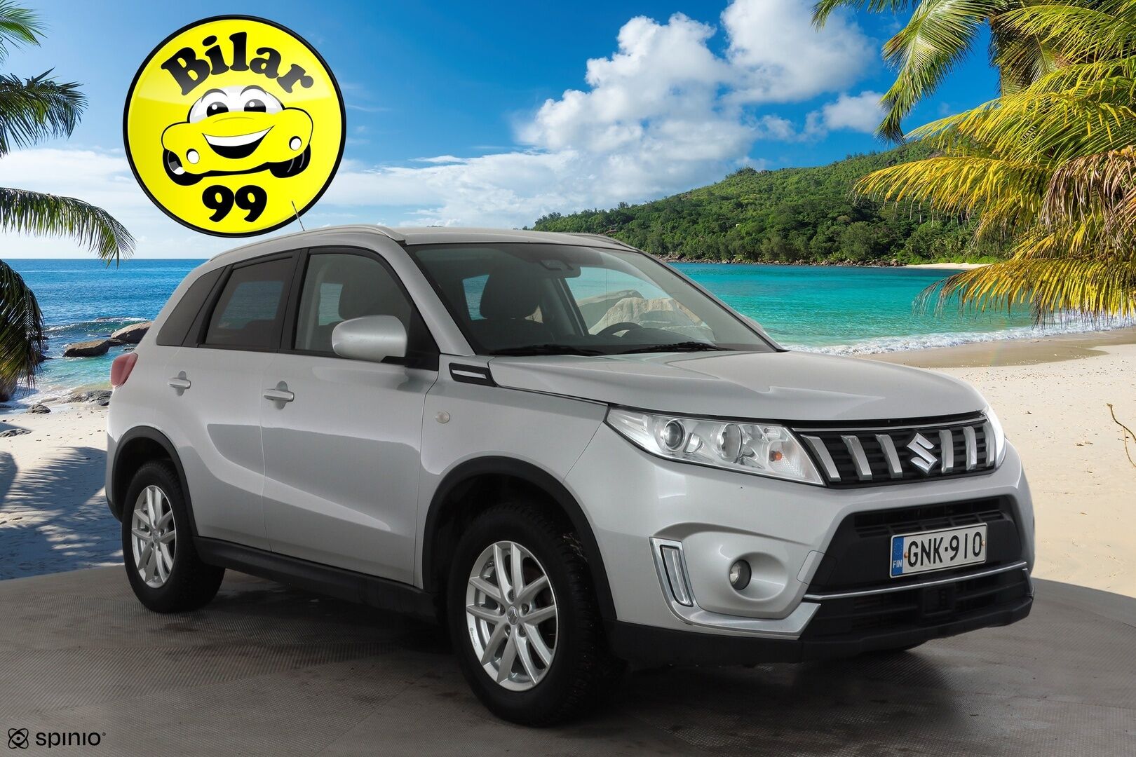 Suzuki Vitara 2019 140 BOOSTERJET 4WD GL+ 6MT * 1.Om Suomi-auto / ACC / P.kamera / Radio / Koukku * - Kahdet renkaat aluvanteilla - HULLU BLACKWEEK KORKOTARJOUS 2,49%